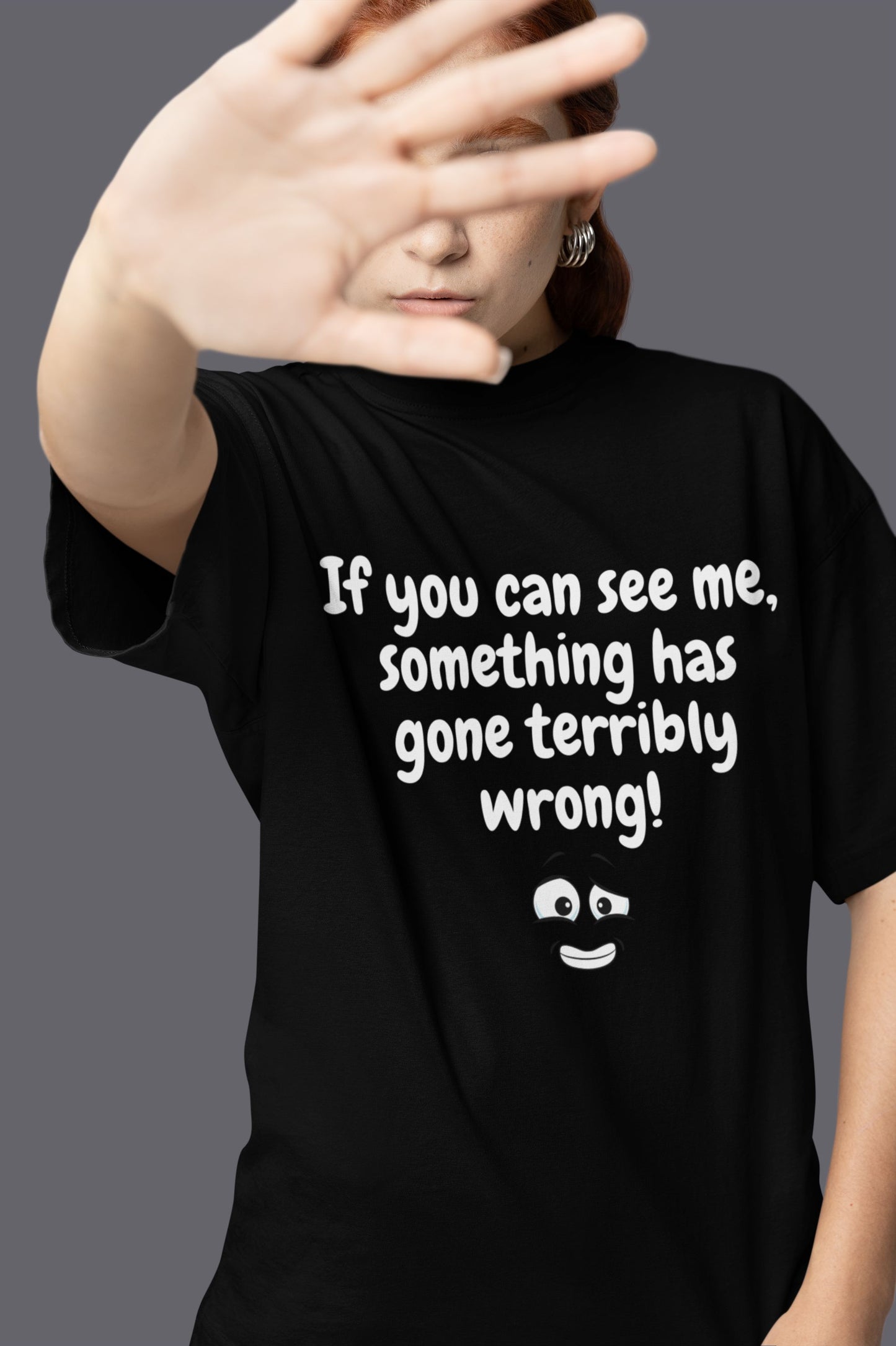 Men's - "If You Can See Me" Theatre Unisex T-Shirt – Backstage Humour