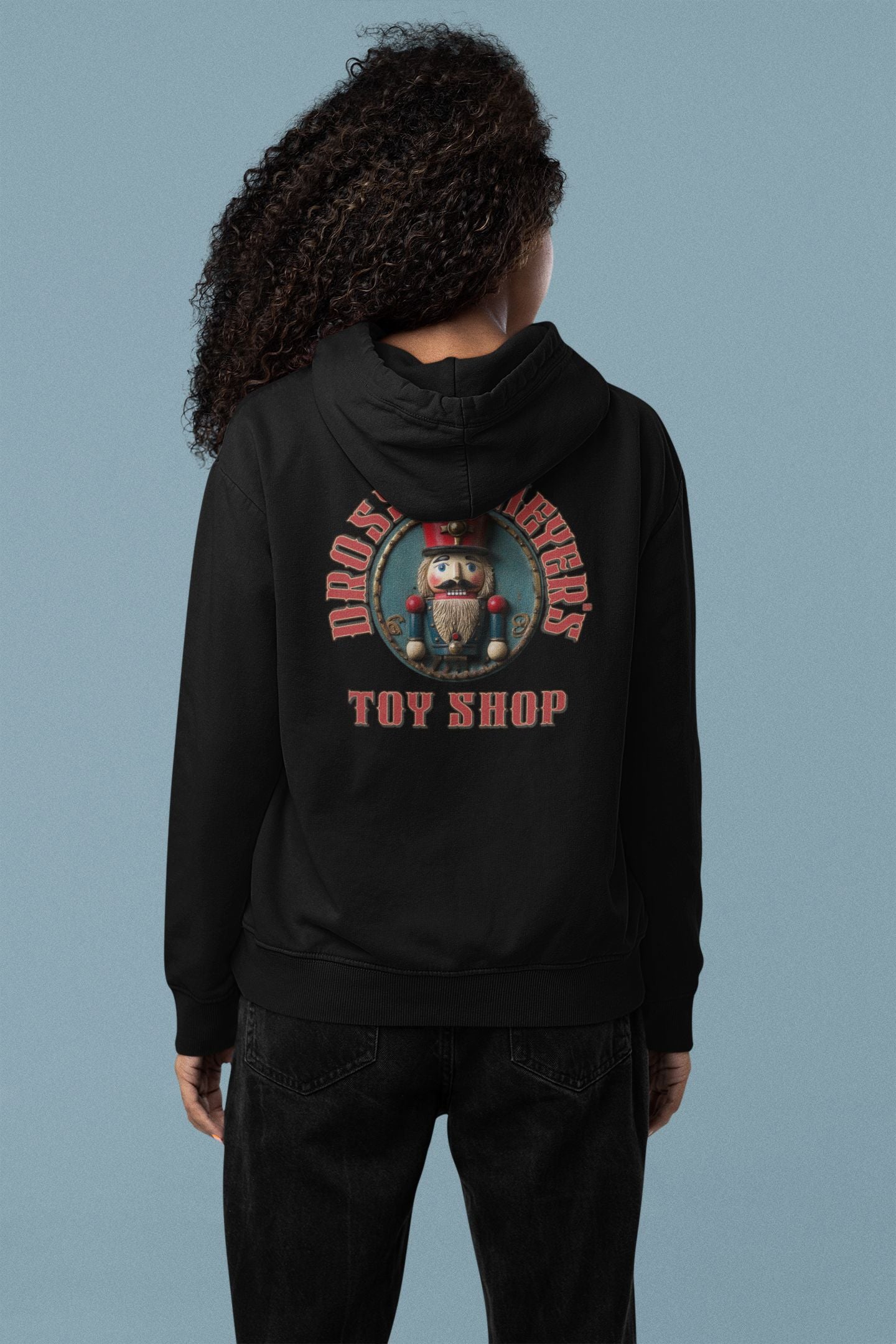Drosselmeyer’s Toy Shop Women’s Hoodie – Vintage Nutcracker Design for Christmas & Ballet Lovers