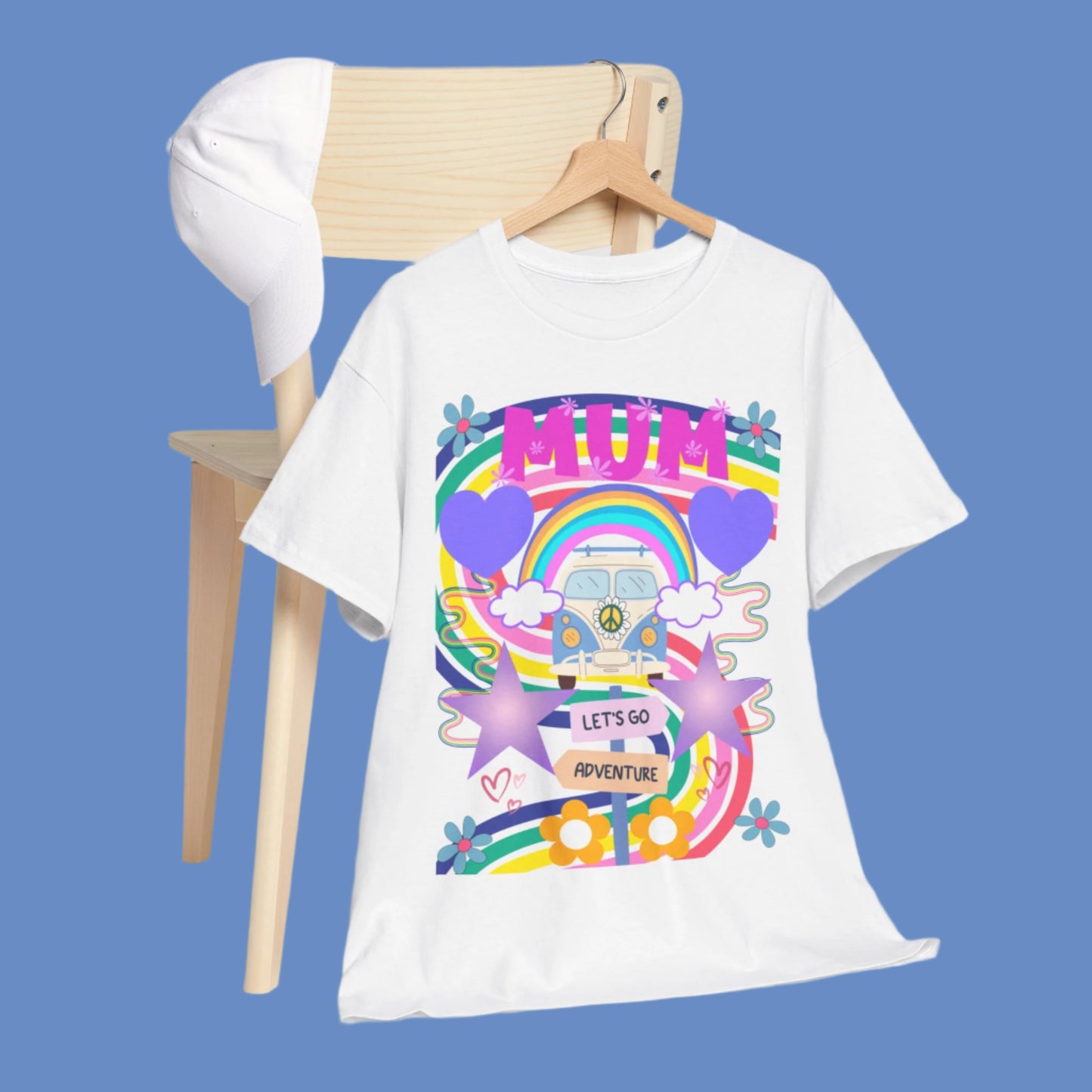 Groovy Mum – Retro Camper T-shirt | Mother’s Day Gift