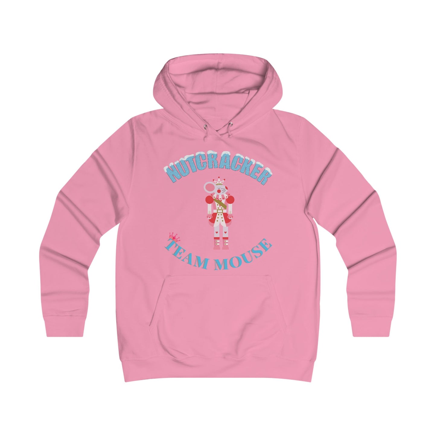 Nutcracker Christmas Team Mouse Hoodie – Ladies’ Fit