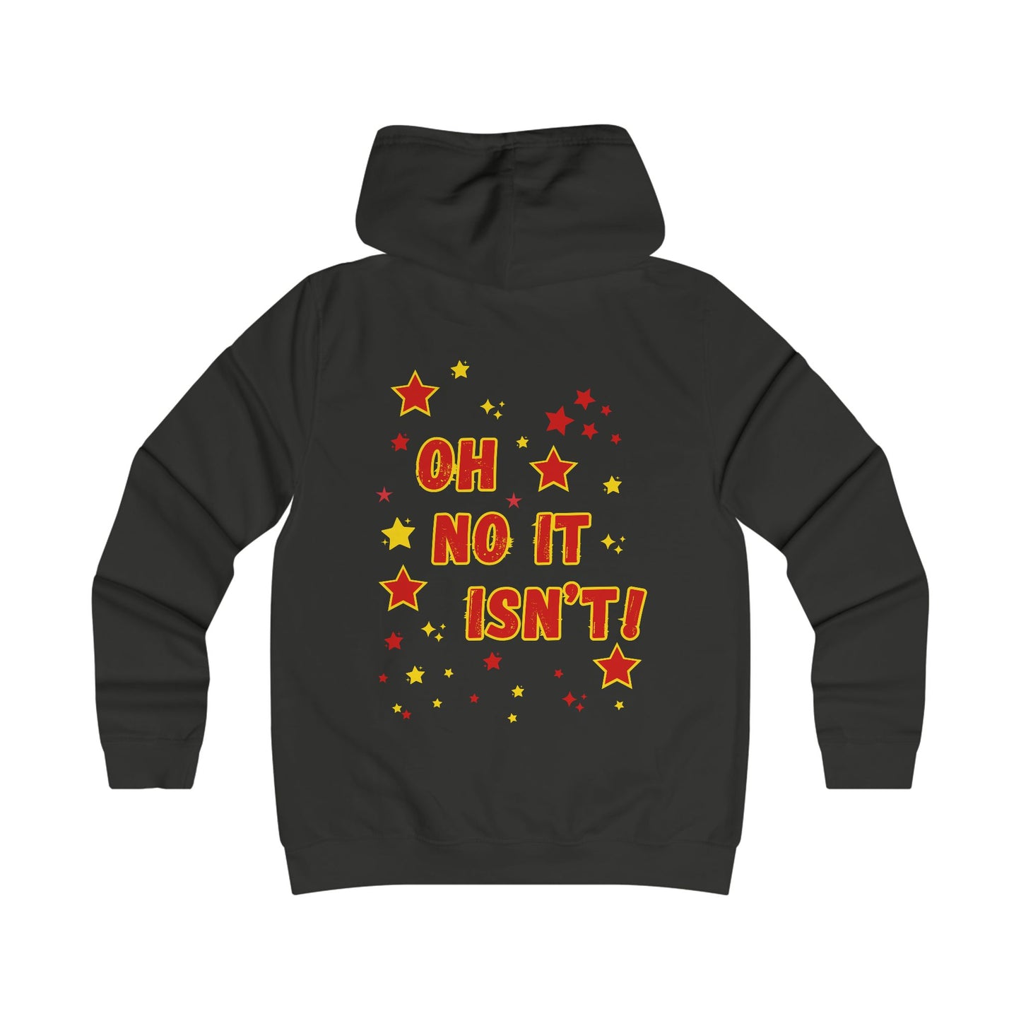 It’s Behind You Pantomime Women’s Hoodie – Fun, Festive, and Perfect for Panto Season
