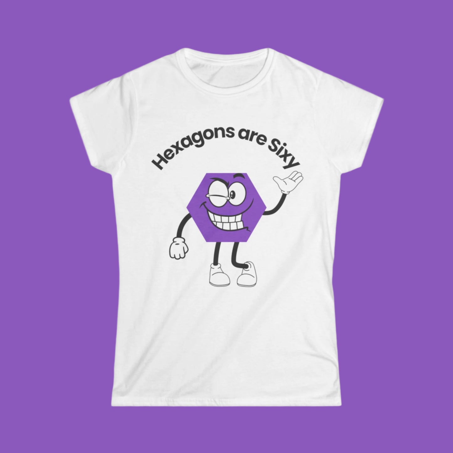 Hexagons Are Sixy Women's T-shirt