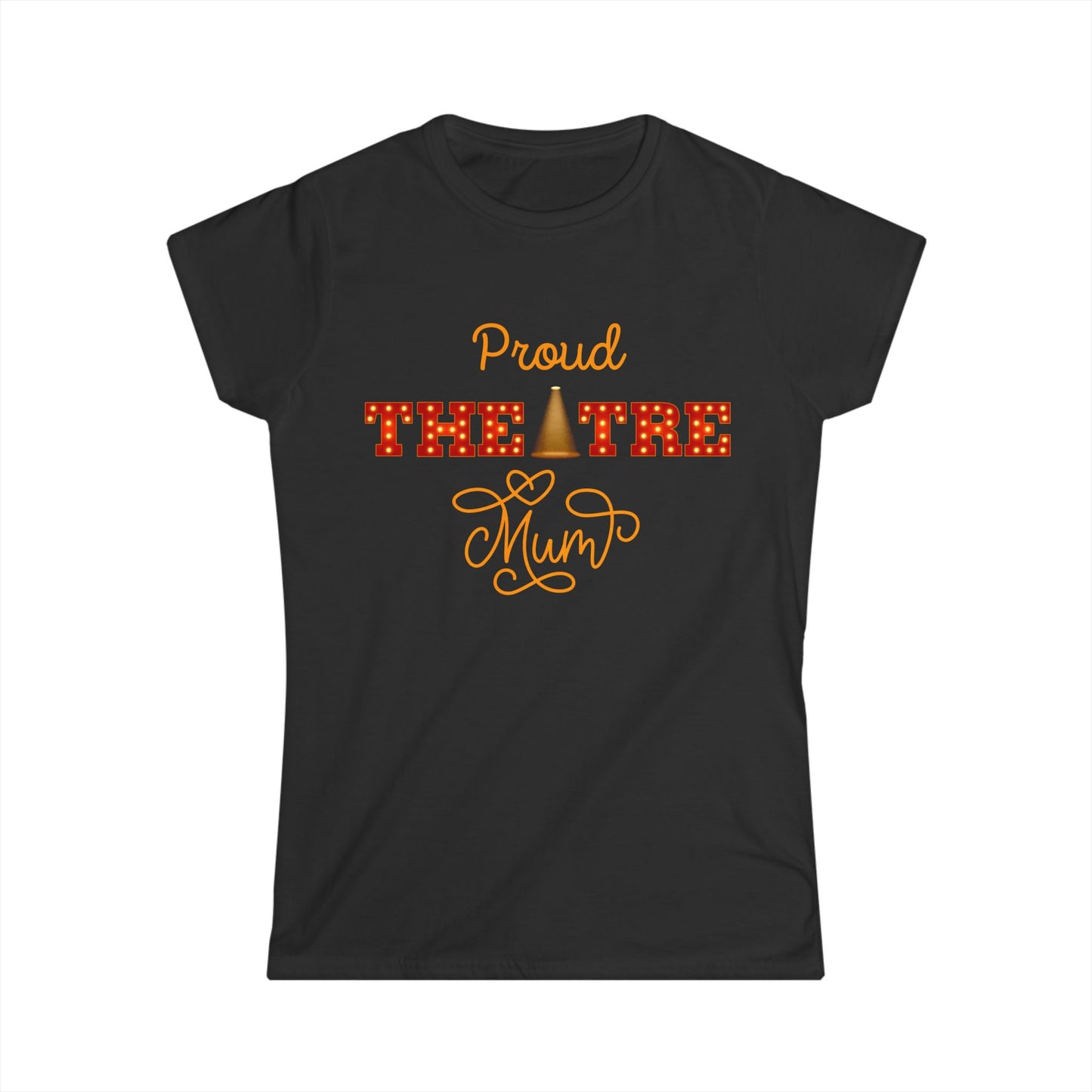 Proud Theatre Mum Women's Fitted T-Shirt – Master of Rehearsals and Taxi Service