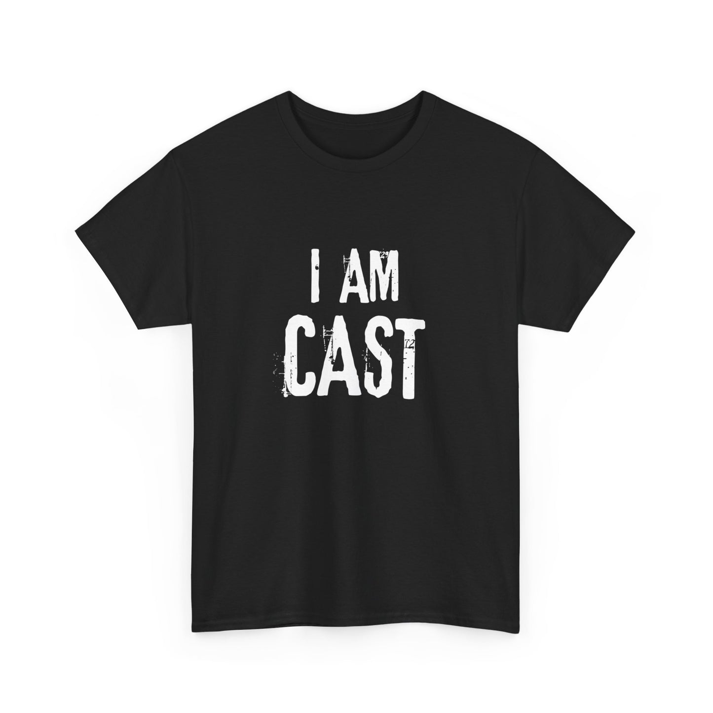 Men’s Theatre T-Shirt in Unisex Design – "I Am Cast, Don’t Ask Me About Tech