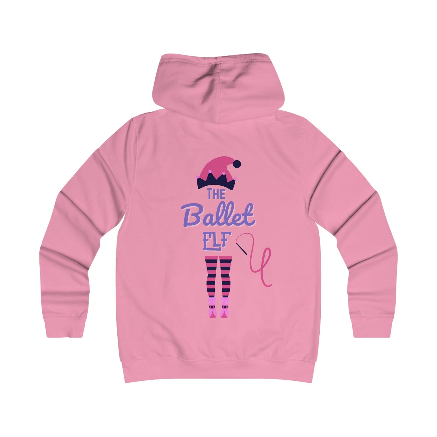 Women's Ballet Elf Hoodie – Festive Comfort for Dance & Theatre Lovers