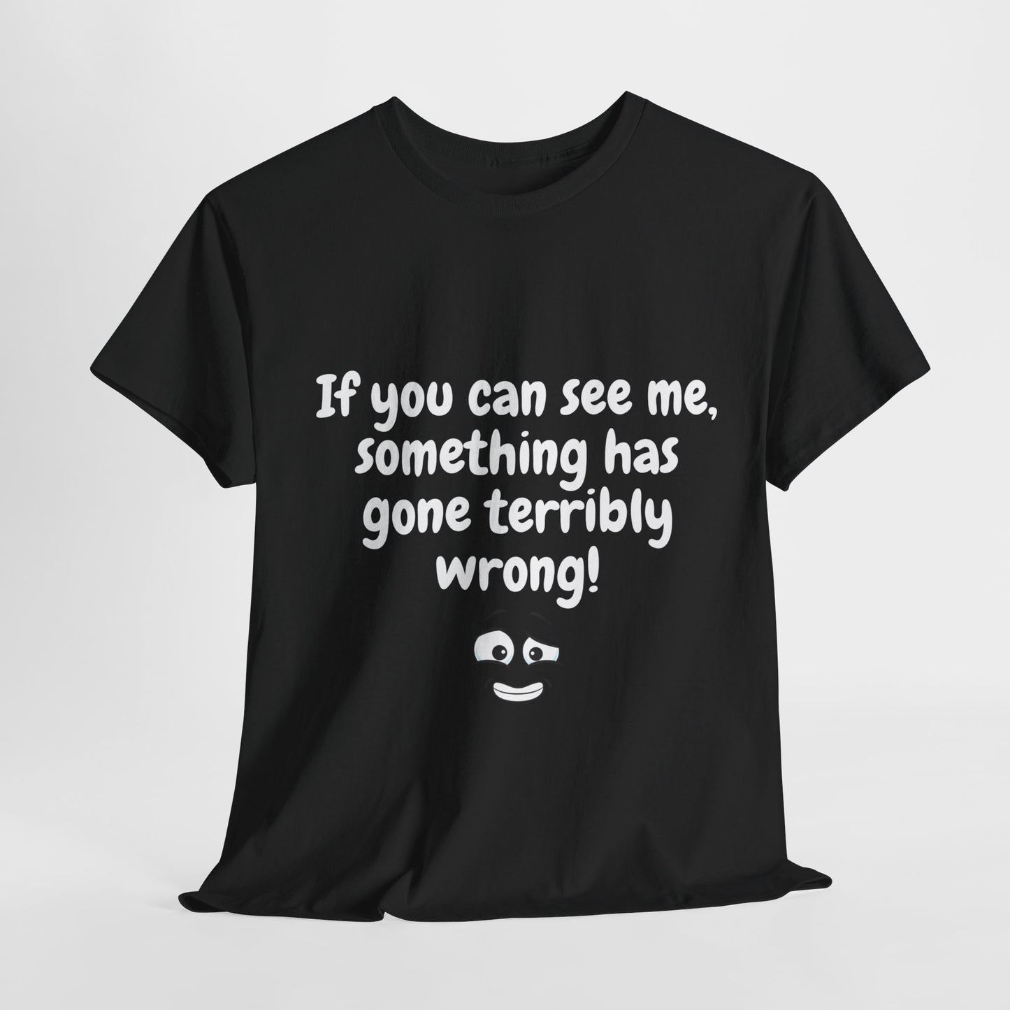 Men's - "If You Can See Me" Theatre Unisex T-Shirt – Backstage Humour