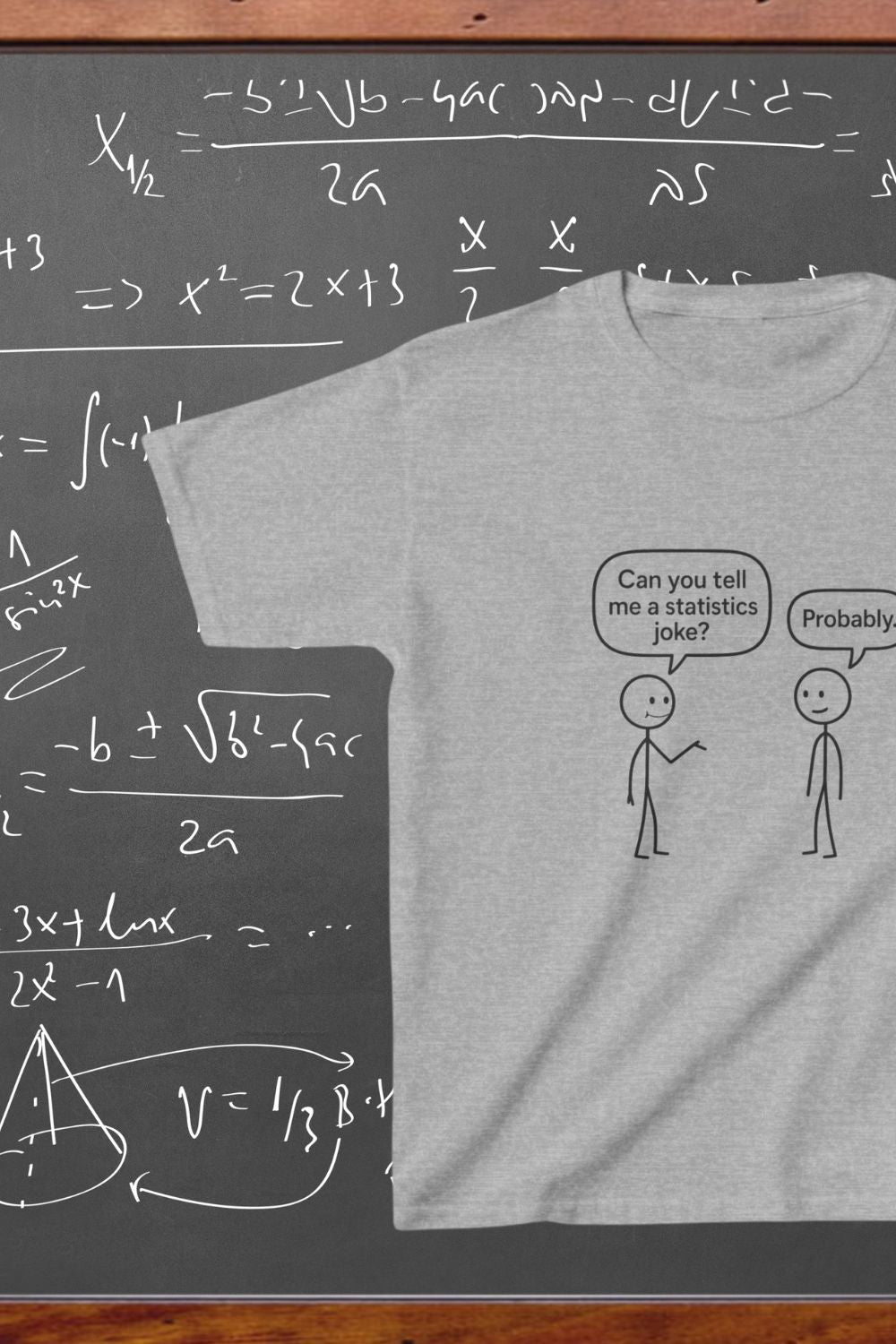 Kids T-shirt Math Humour STEM Joke Speech Bubble Design