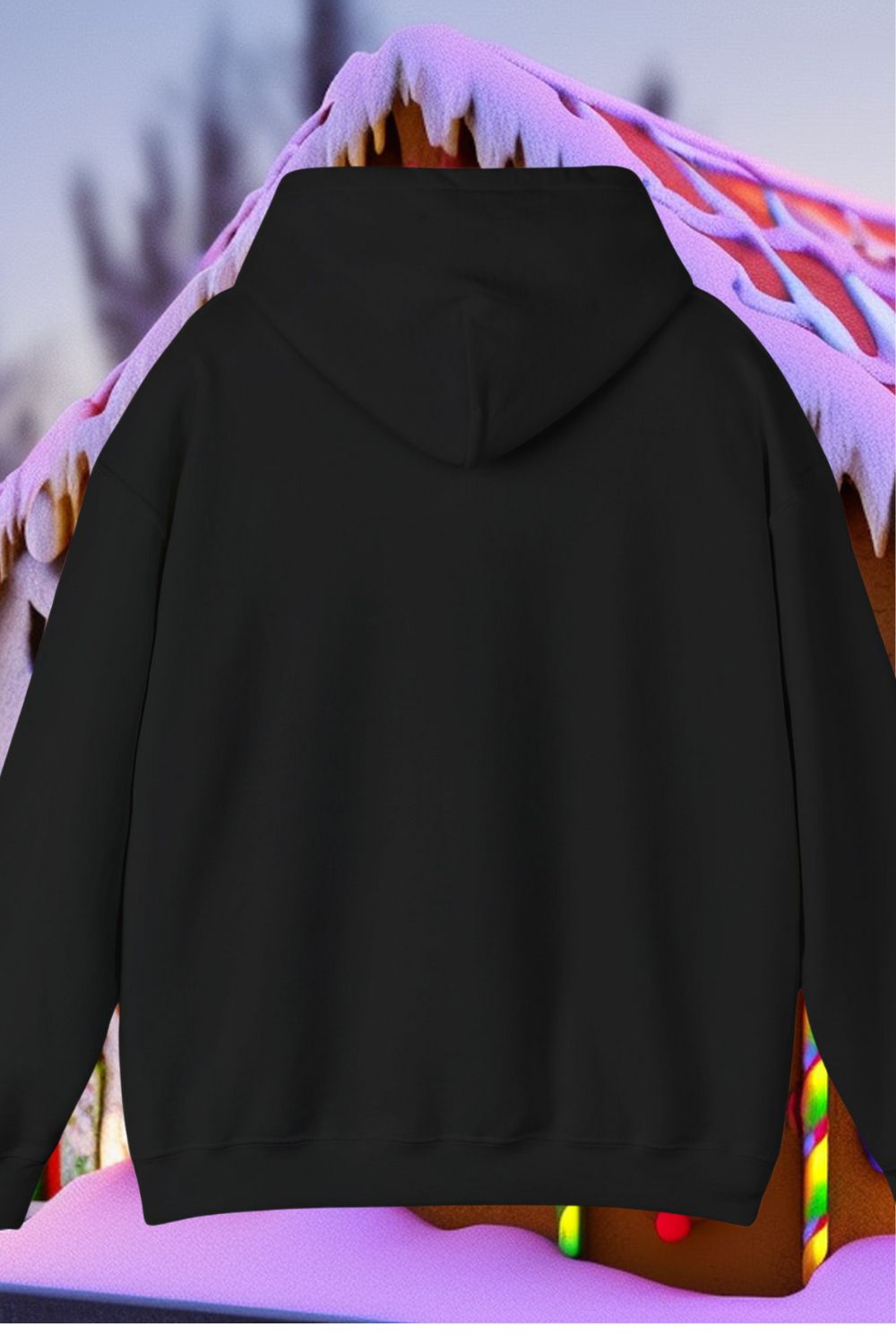 "Not My Buttons!" Gingerbread Man Men's Hoodie – Festive Unisex Design