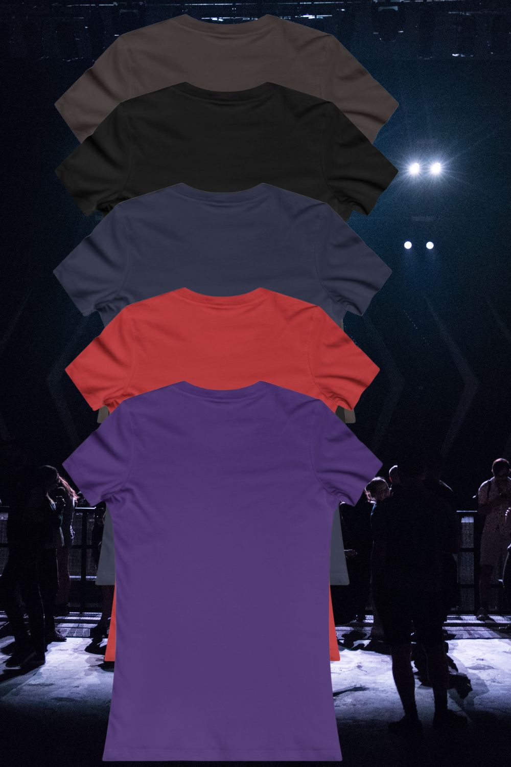 i don’t overthink / i rehearse internally – women’s fitted theatre T-shirt