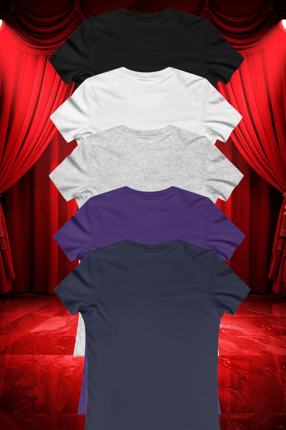 Emotionally Prepared …for the Notes – Women’s Fitted Actor T-Shirt