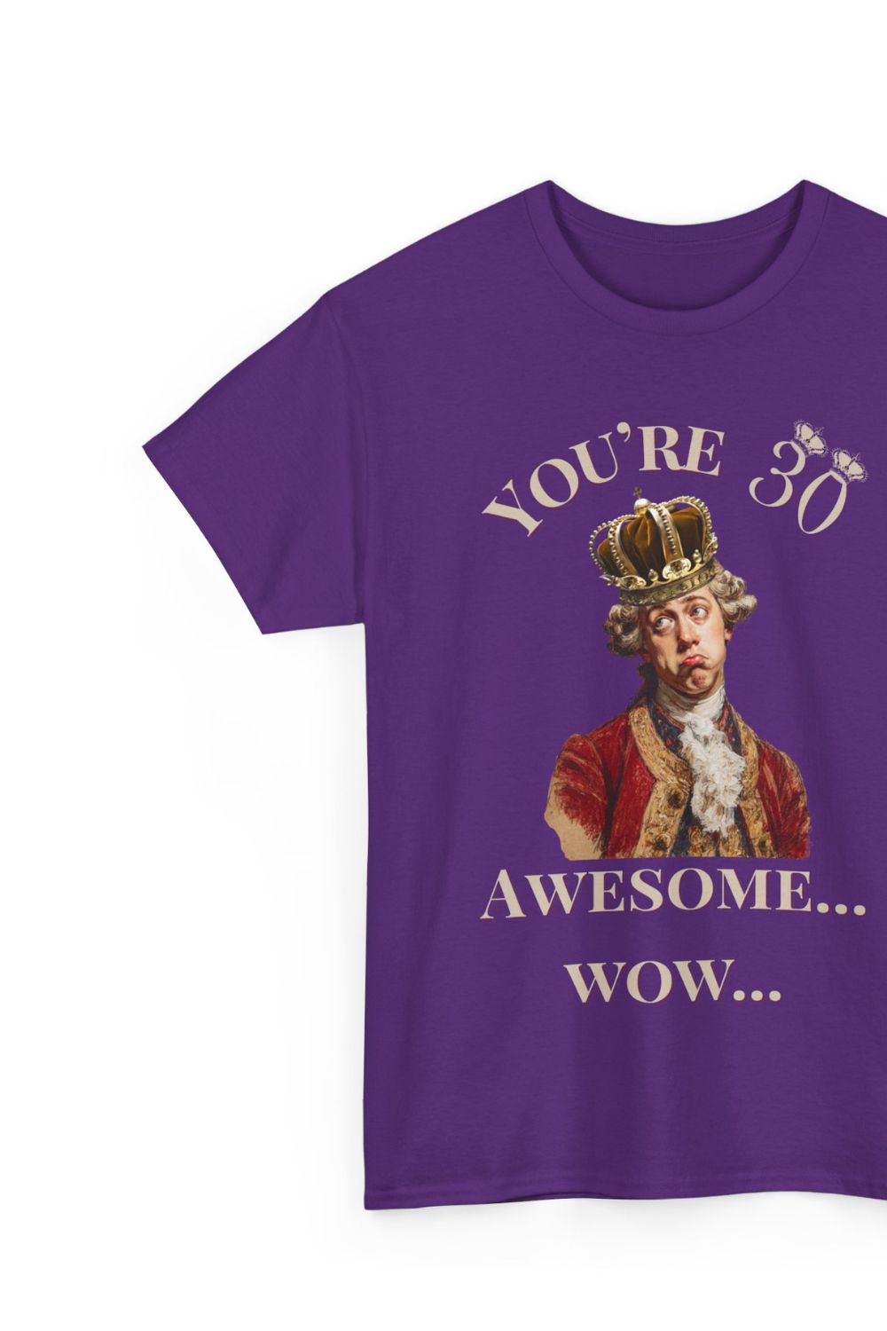 30th Birthday T-Shirt for Men – Theatre Style – Awesome Wow