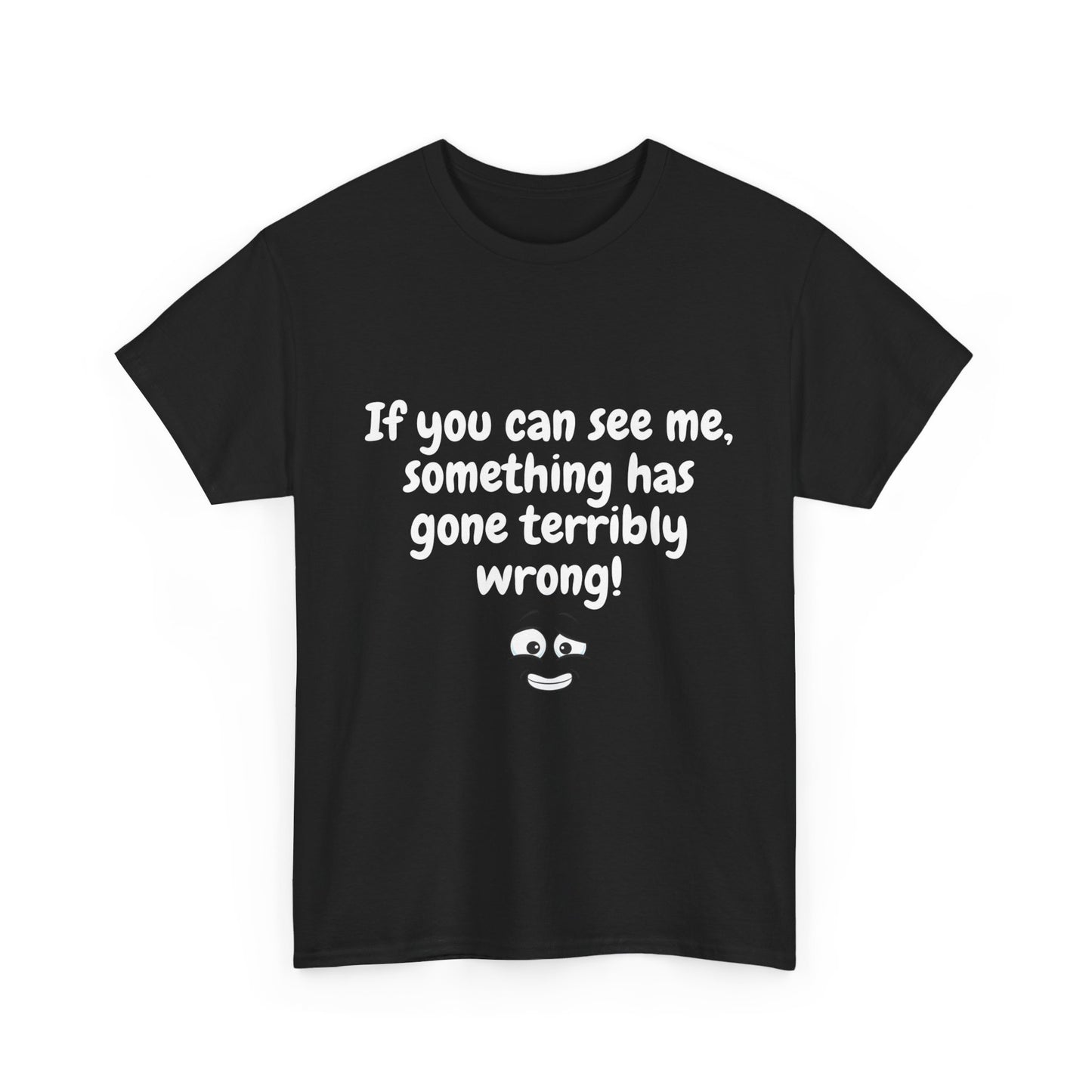 Men's - "If You Can See Me" Theatre Unisex T-Shirt – Backstage Humour