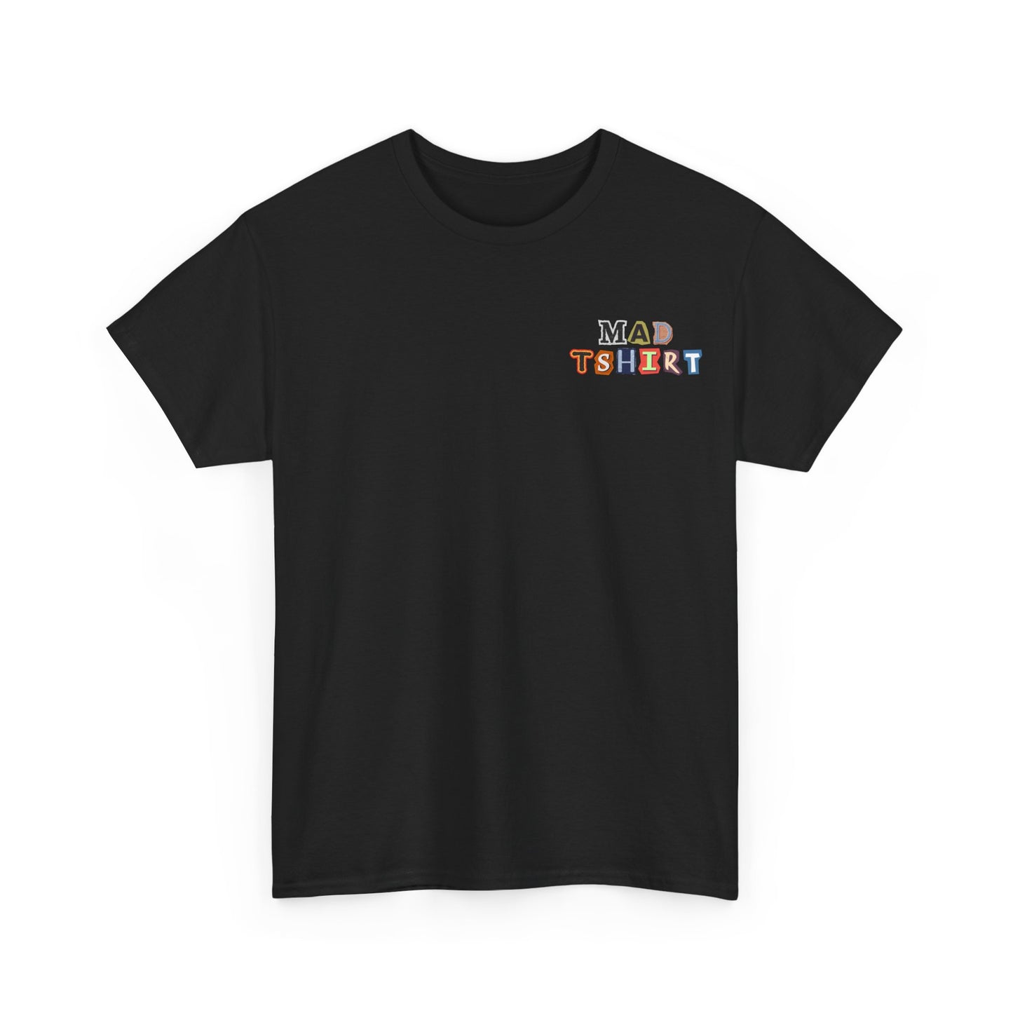 Men’s Musical "Mad T-shirt" - Unisex Design, Perfect for Music Lovers