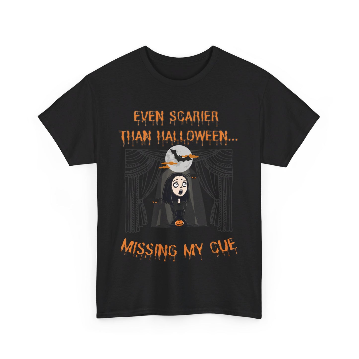 Missing My Cue Men's T-shirt - Theatre Lovers Halloween T-shirt