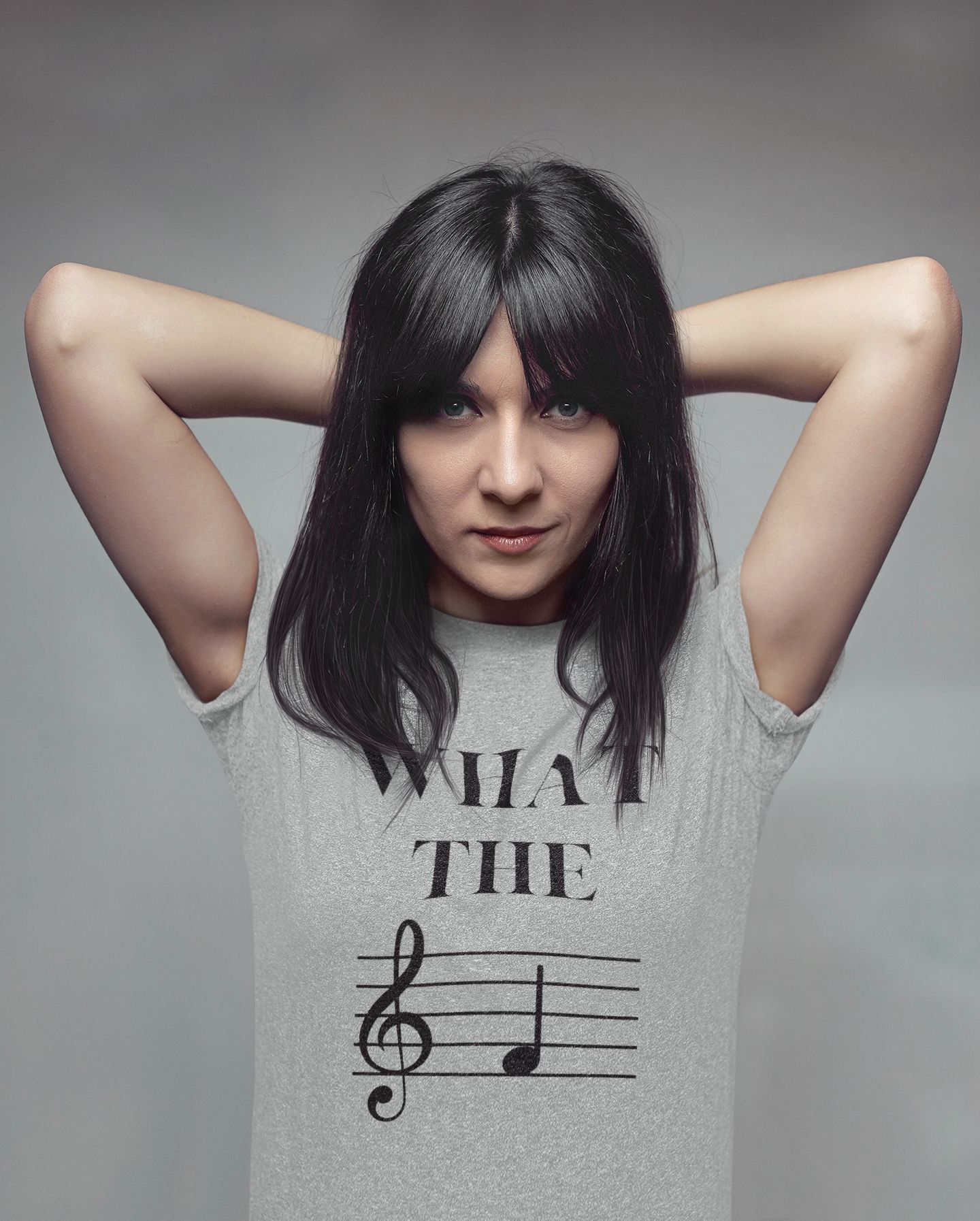 "What the F" Musical Women's Softstyle T-Shirt for Music and Theatre Lovers