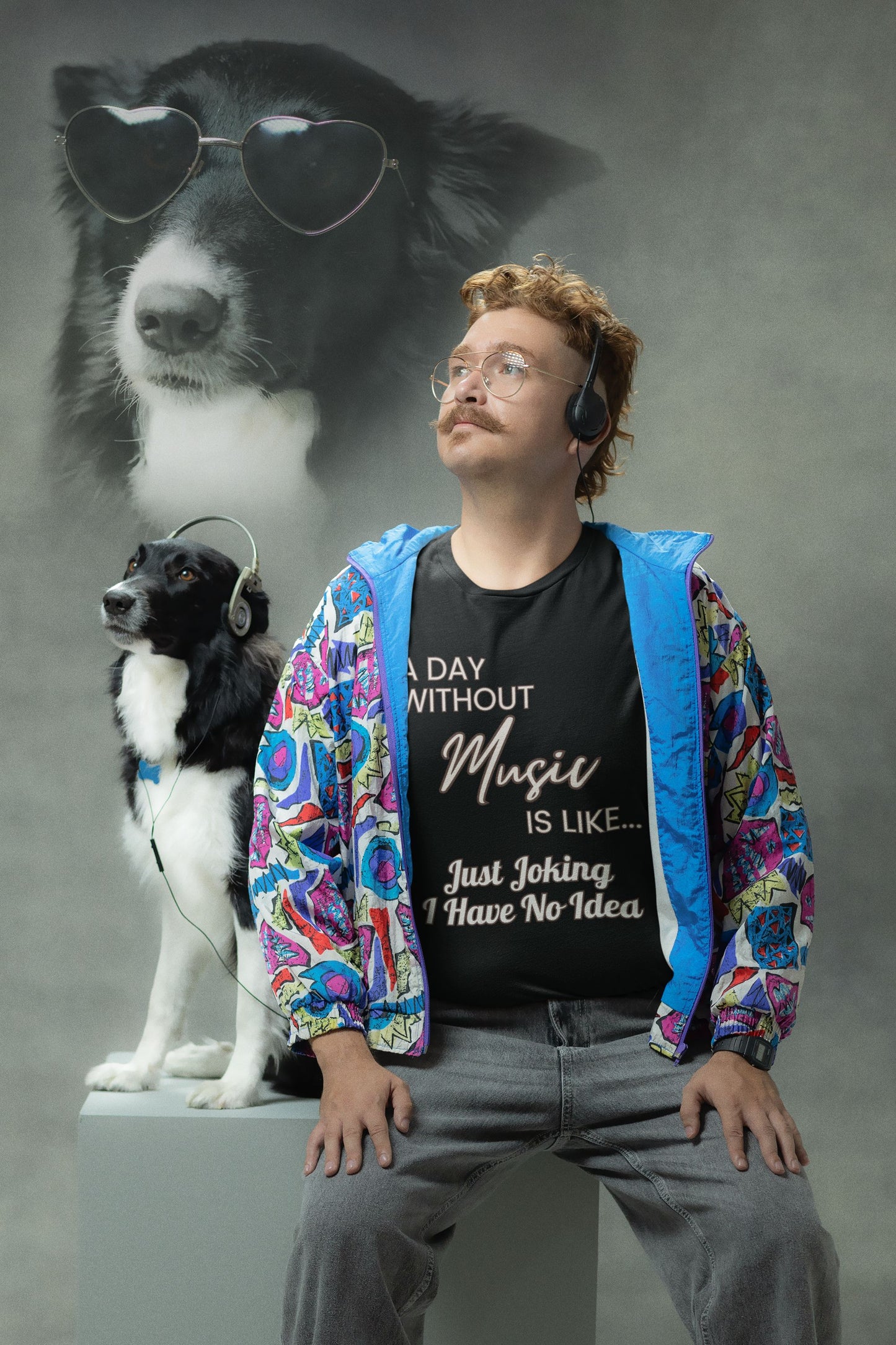 "A Day without Music" Musical Lover T-Shirt