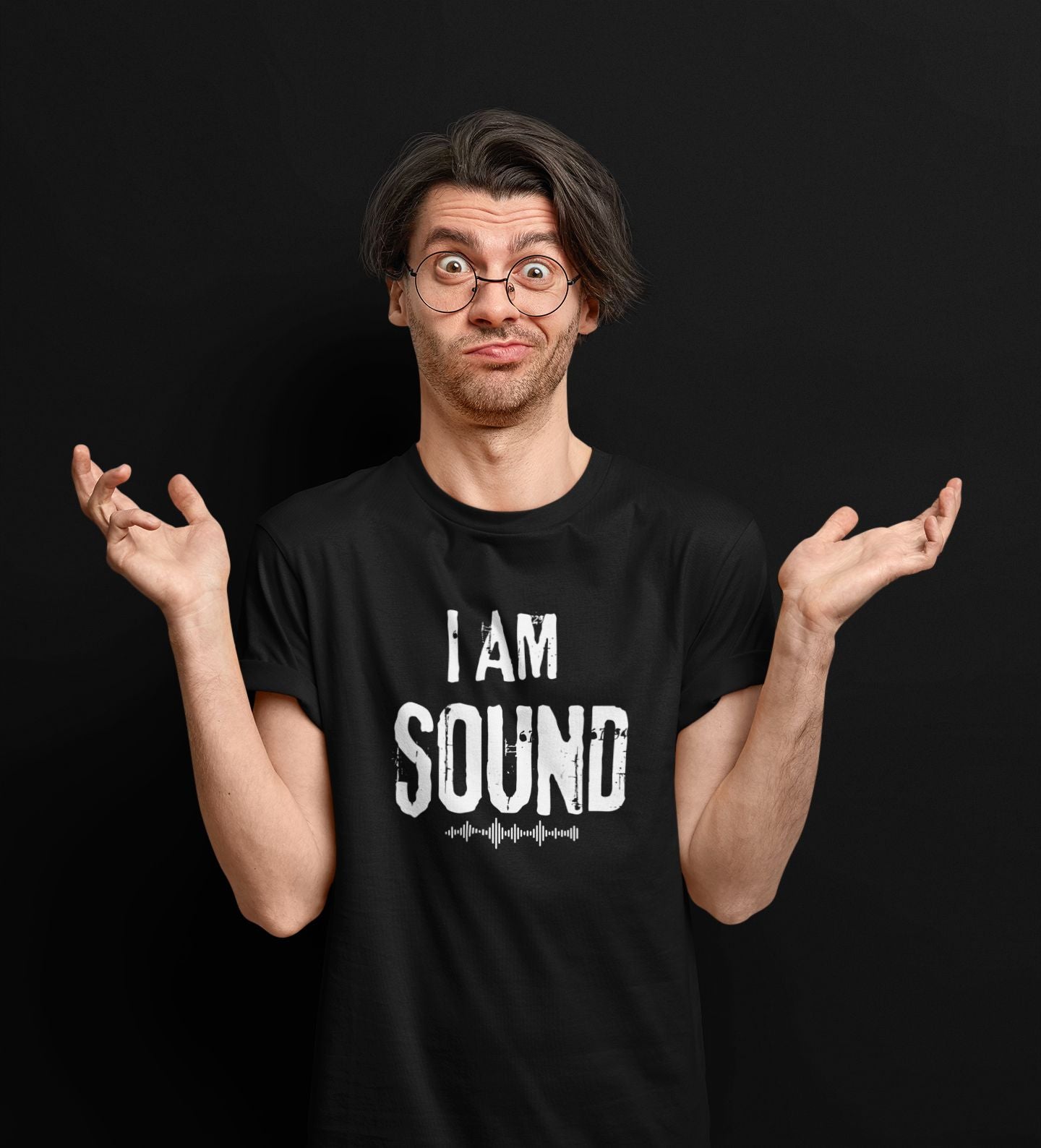 I Am Sound Men's Unisex Theatre Tech Team T-Shirt