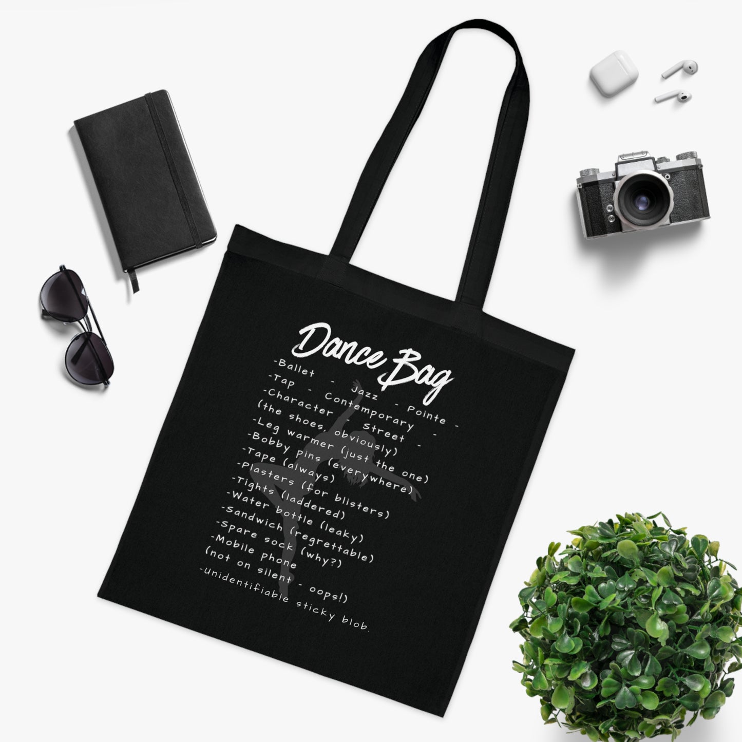 Dance Bag Tote – Relatable Dancer Life Cotton Tote Bag