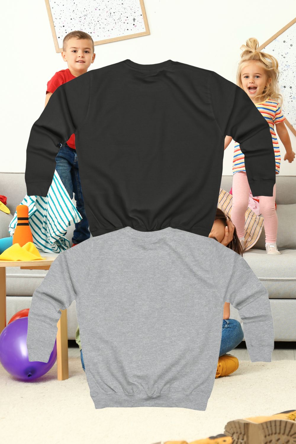 "Sometimes You’ve Gotta Be A Little Bit Naughty" Kids Theatre Sweatshirt