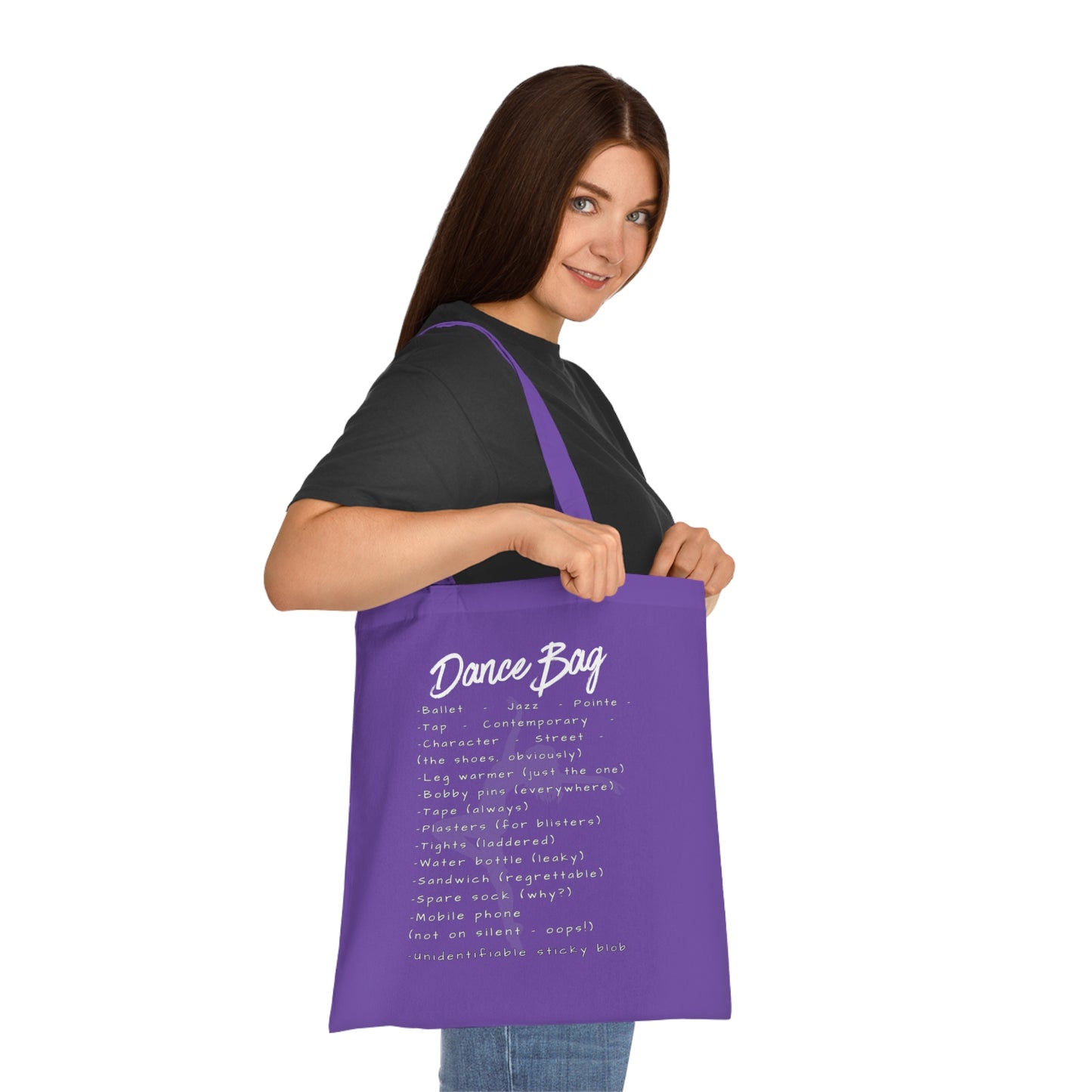 Dance Bag Tote – Relatable Dancer Life Cotton Tote Bag