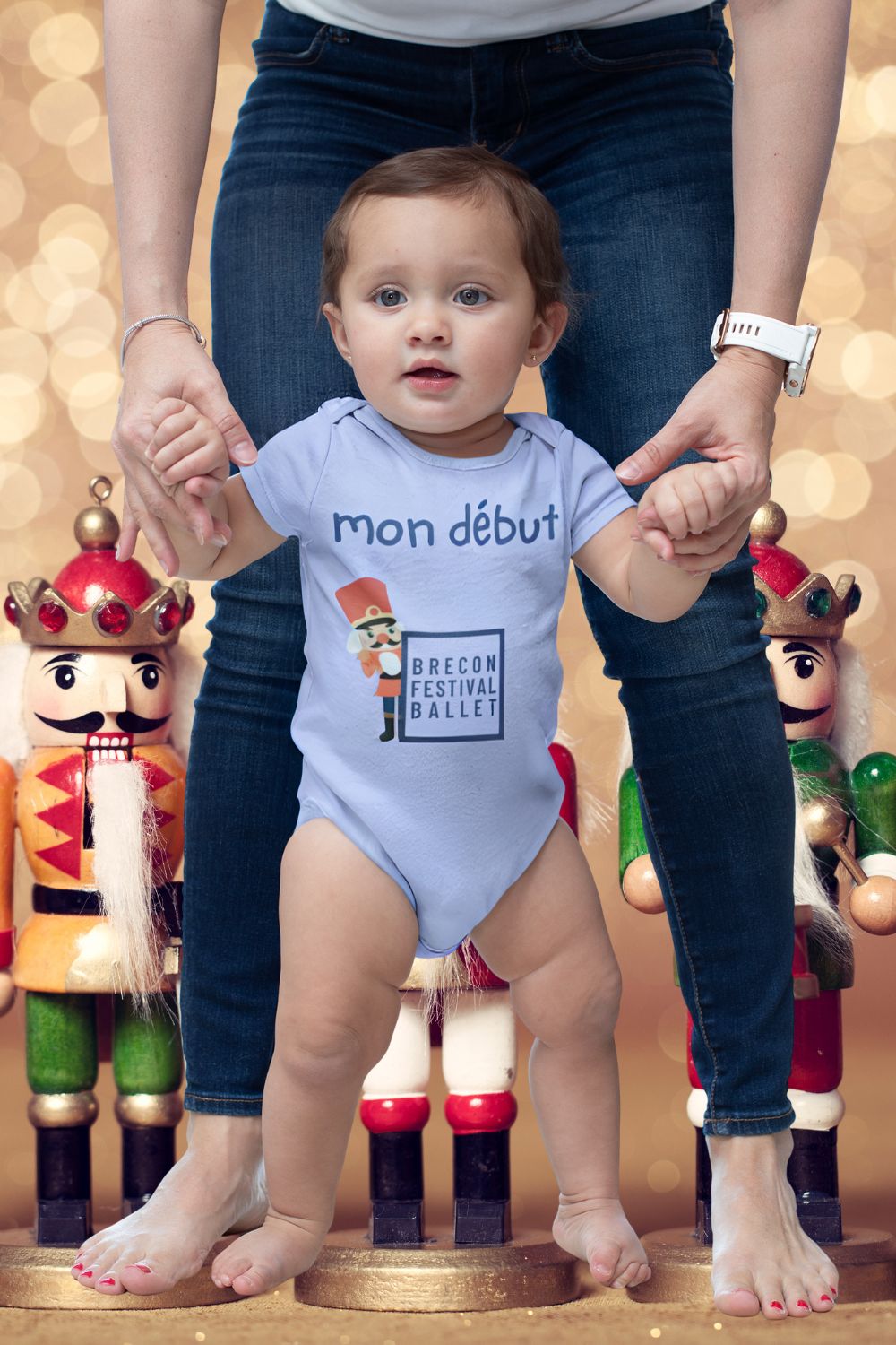 “Mon Début” Organic Cotton Baby Bodysuit – Brecon Festival Ballet
