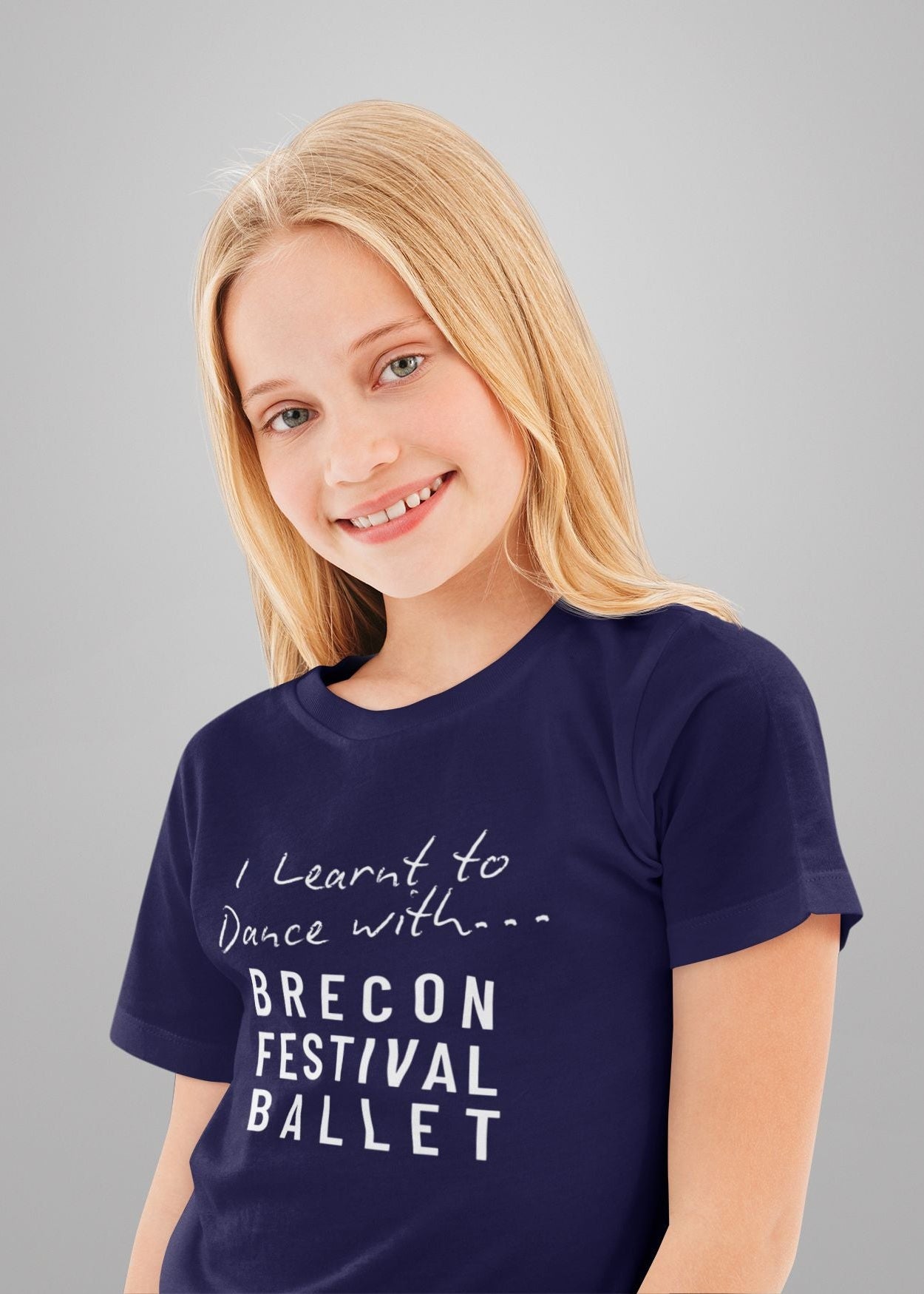 "I Learnt to Dance with Brecon Festival Ballet" – Children's Charity T-Shirt