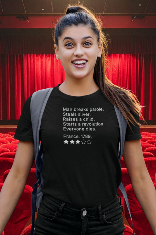 Women’s musical theatre humour t-shirt | slim fit lightweight cotton