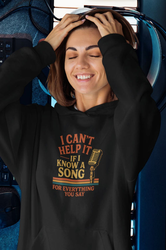 Unisex Song Lyric Hoodie – Theatre & Music Fans