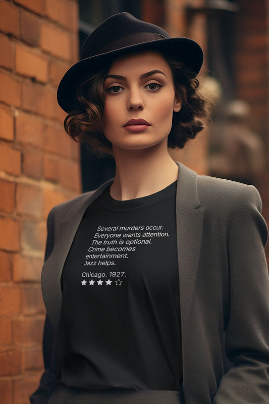 Women’s musical theatre review t-shirt | slim fit lightweight cotton