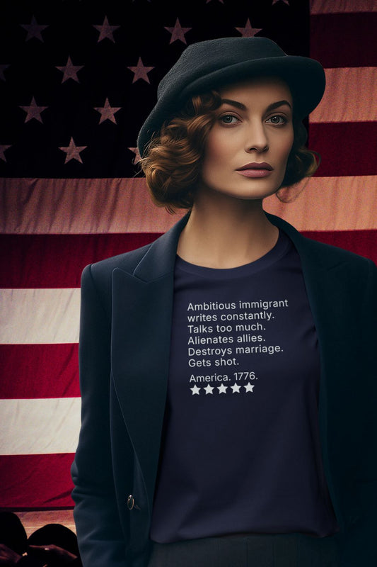 Women’s musical theatre humour t-shirt | slim fit lightweight cotton