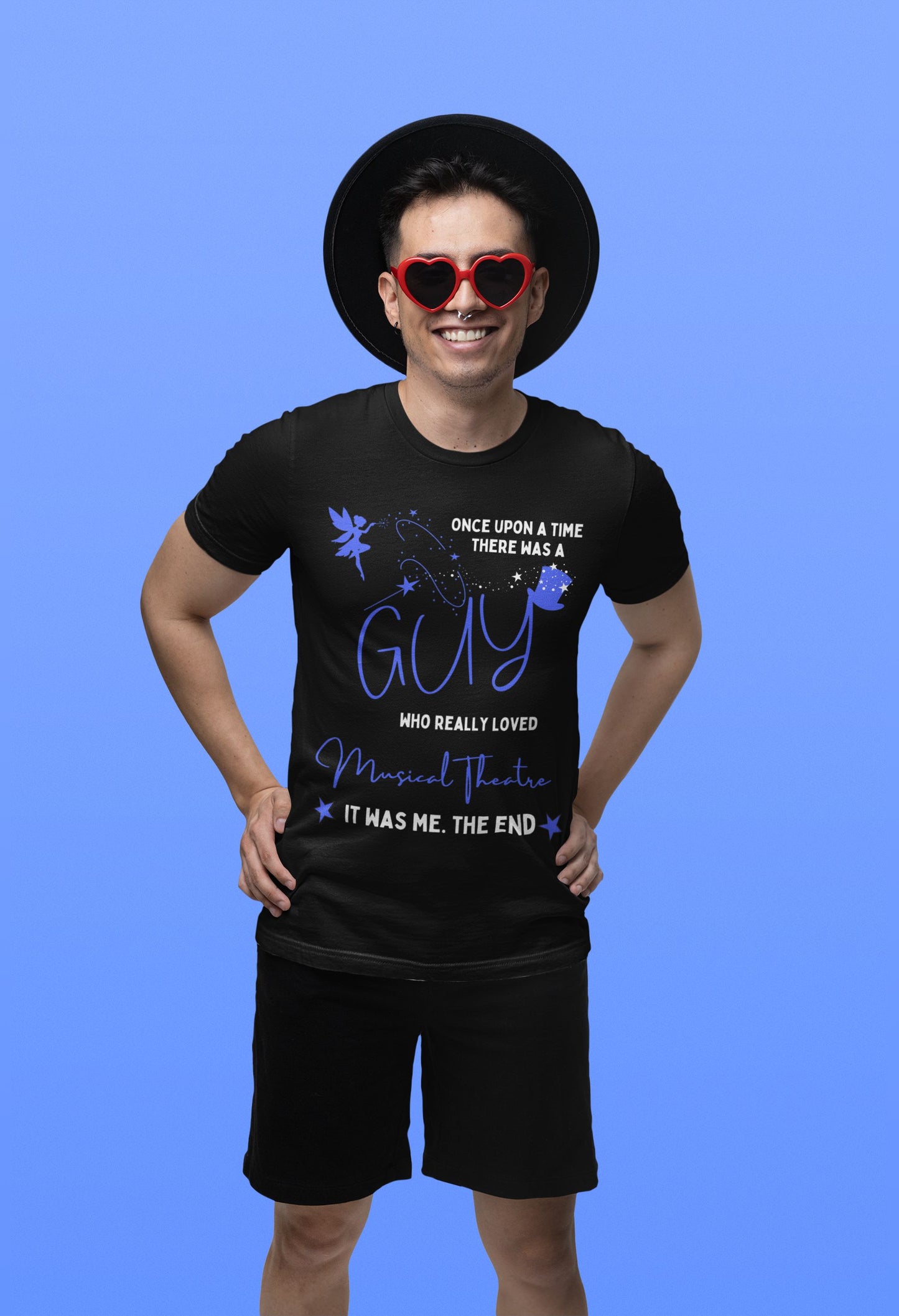 Once Upon a Time Musical Theatre Lover's T-shirt for Guys – Perfect for Theatre Enthusiasts
