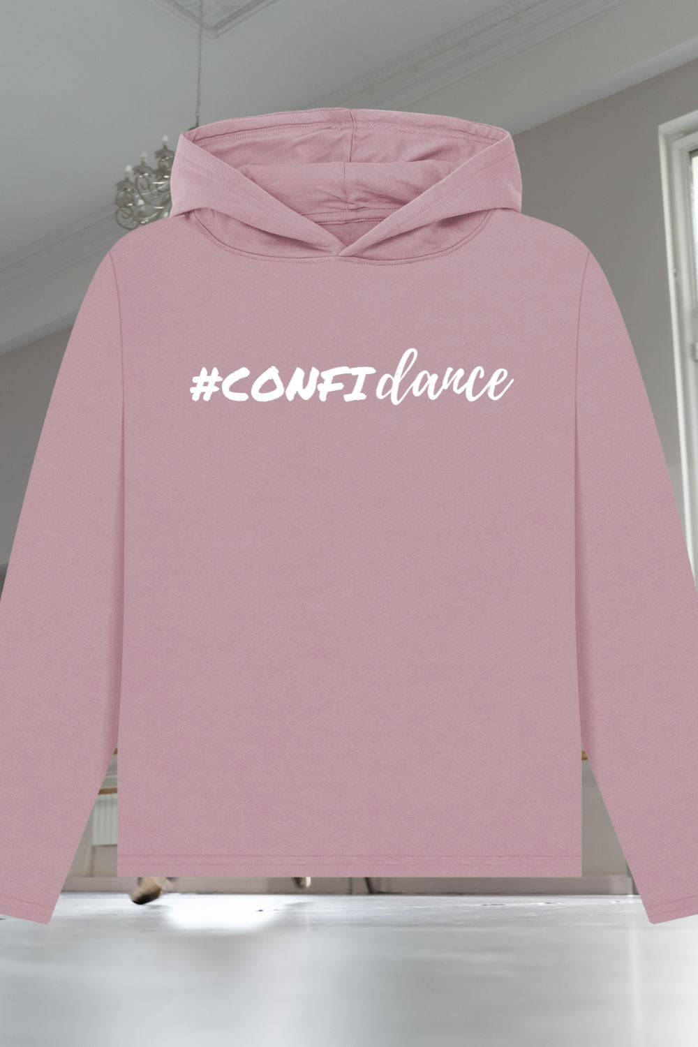 Women's Organic Relaxed Fit Hoodie – #confiDance Dancers Collection
