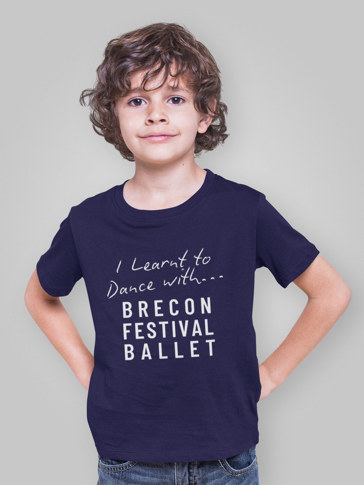 "I Learnt to Dance with Brecon Festival Ballet" – Children's Charity T-Shirt