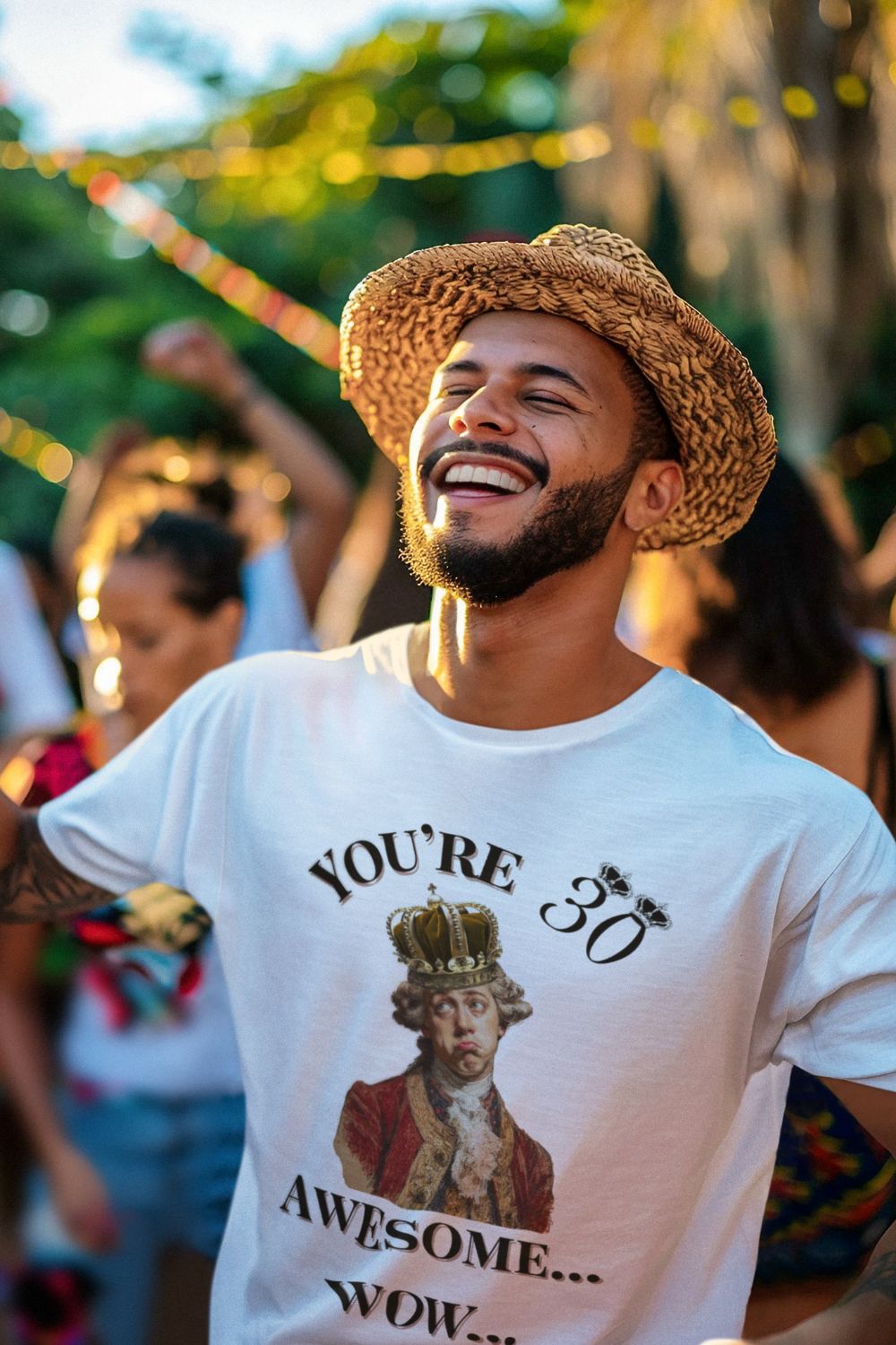 30th Birthday T-Shirt for Men – Theatre Style – Awesome Wow