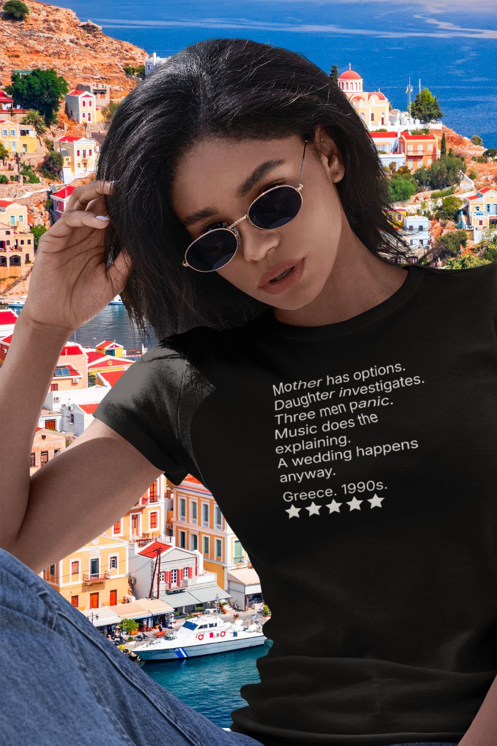 Women’s musical theatre review t-shirt | slim fit lightweight cotton