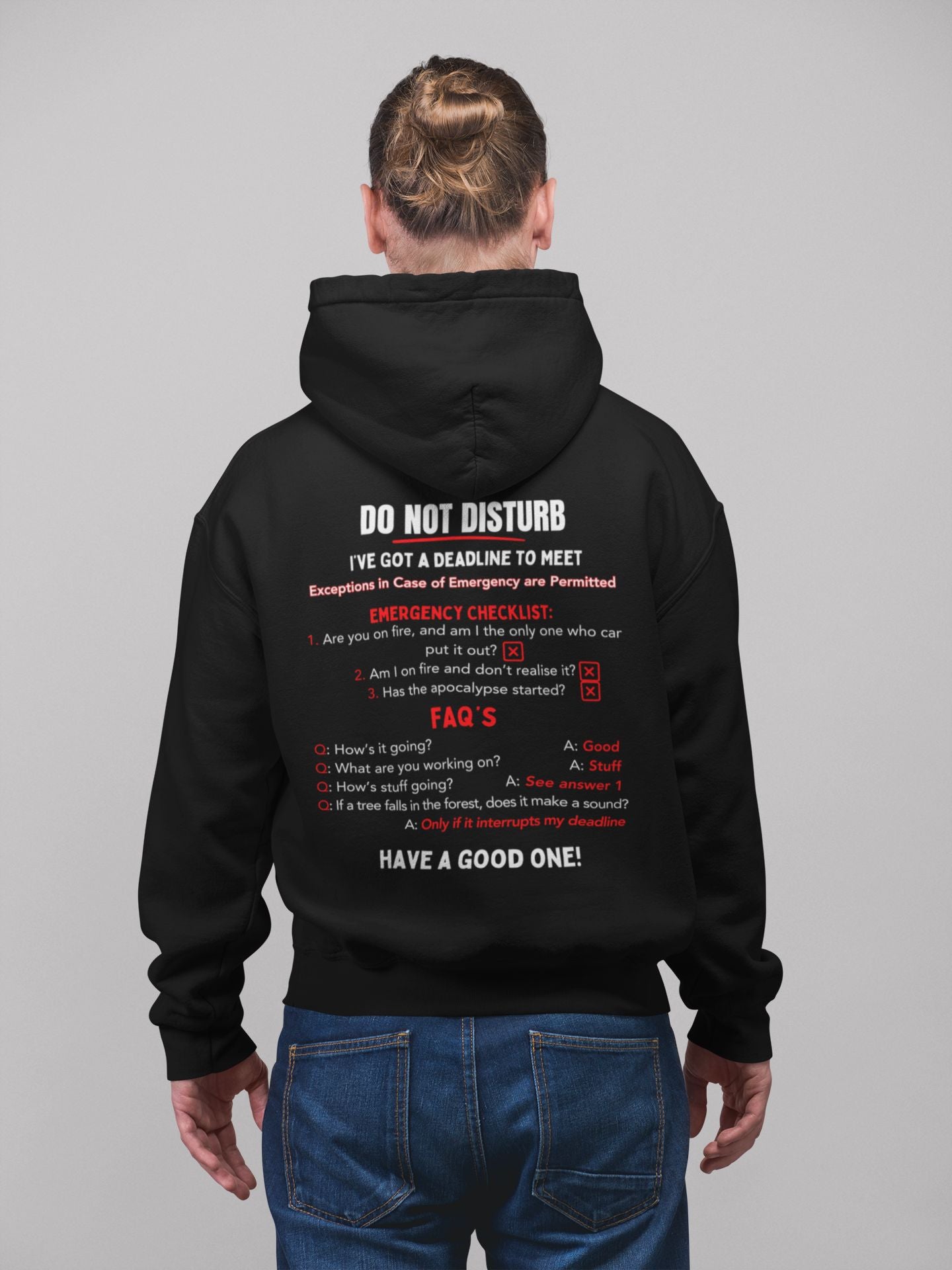 DO NOT DISTURB: The Ultimate Hoodie for Engineers on a Deadline