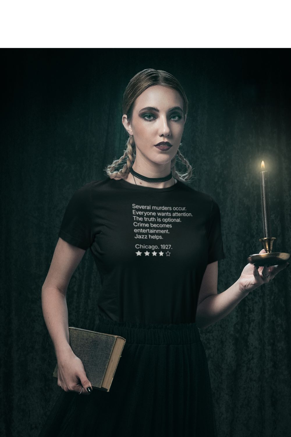 Women’s musical theatre review t-shirt | slim fit lightweight cotton