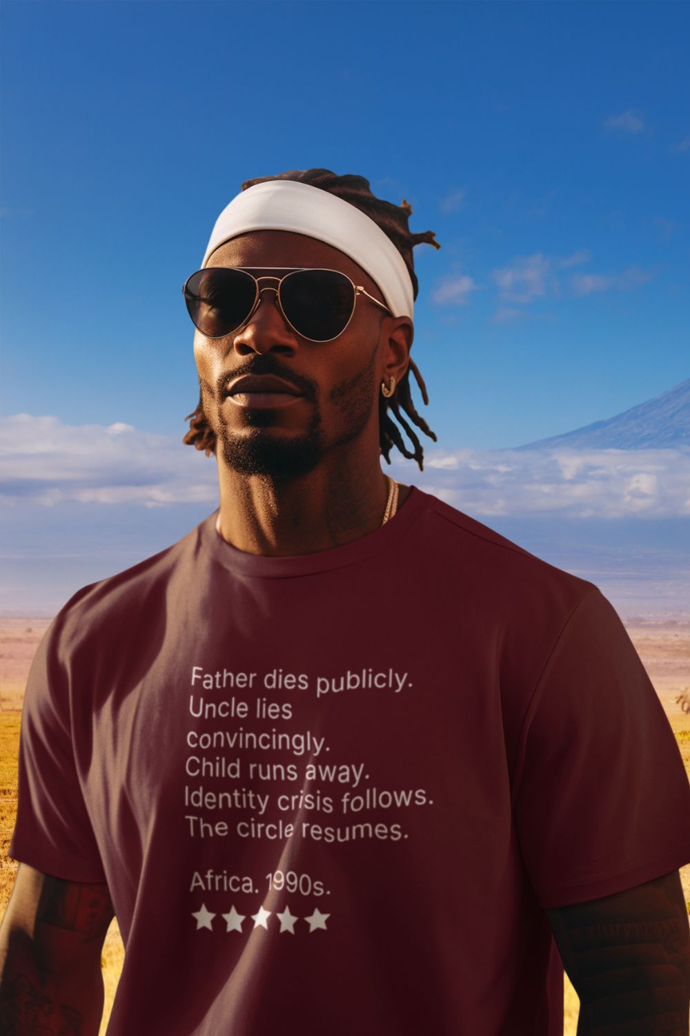 Men’s musical theatre review t-shirt | heavy cotton unisex fit