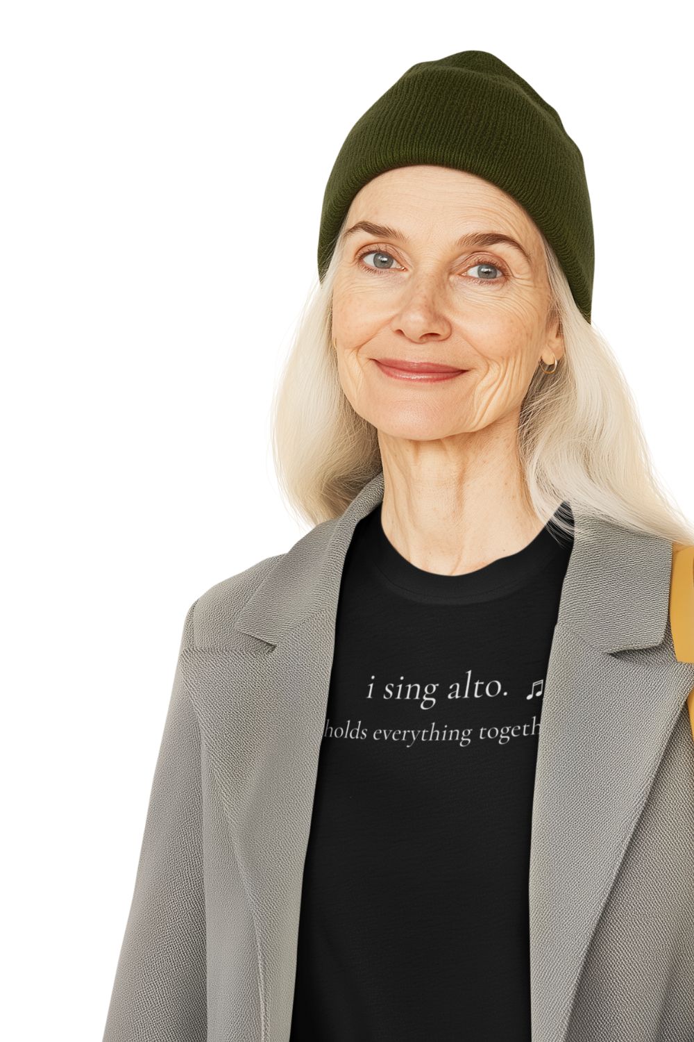 I Sing Alto. It Holds Everything Together. – Women’s Fitted Choir T-Shirt