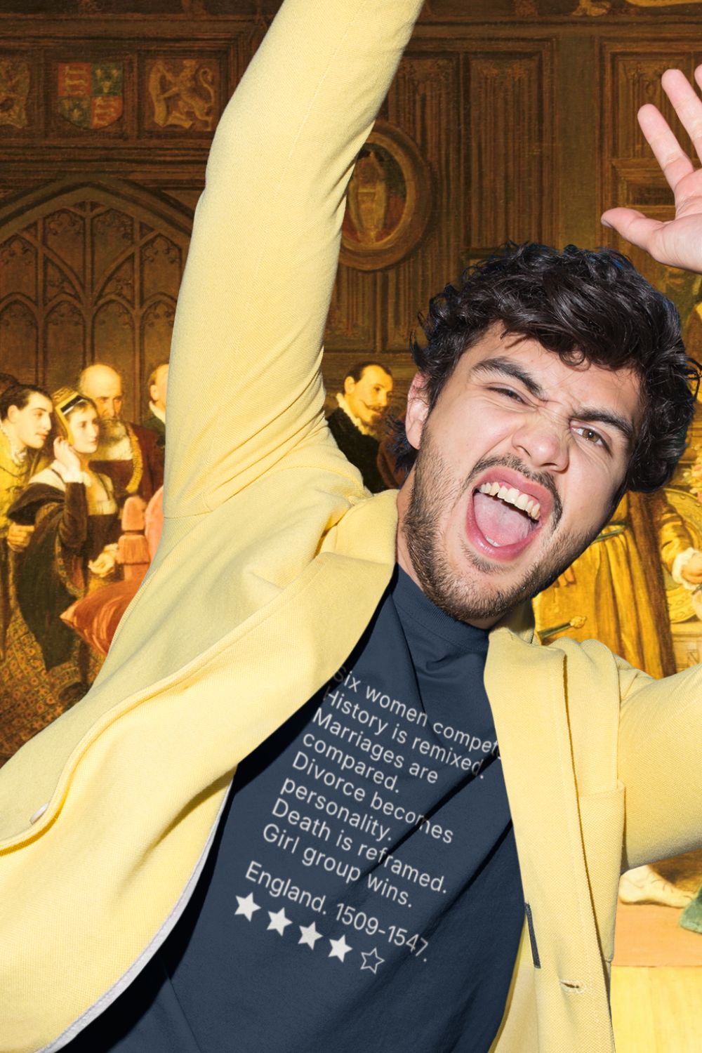 Men’s musical theatre review t-shirt | heavy cotton unisex fit