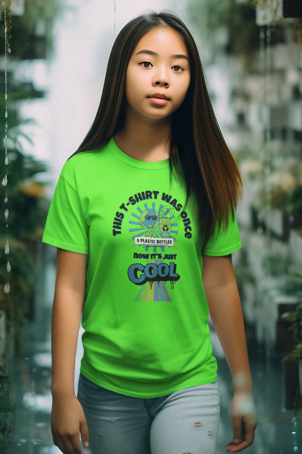 Kids’ STEM Eco Hero T-Shirt – Made from 5 x 550ml Bottles | Recycled, Quick-Dry, Planet-Positive Sports T-Shirt
