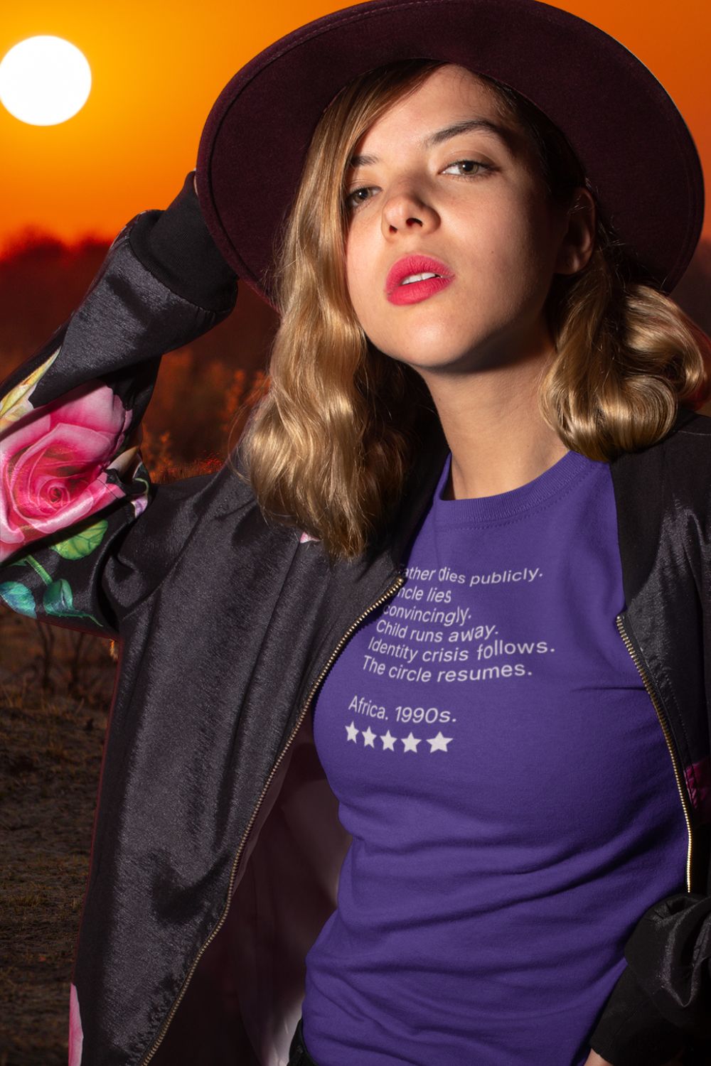 Women’s musical theatre review t-shirt | slim fit lightweight cotton