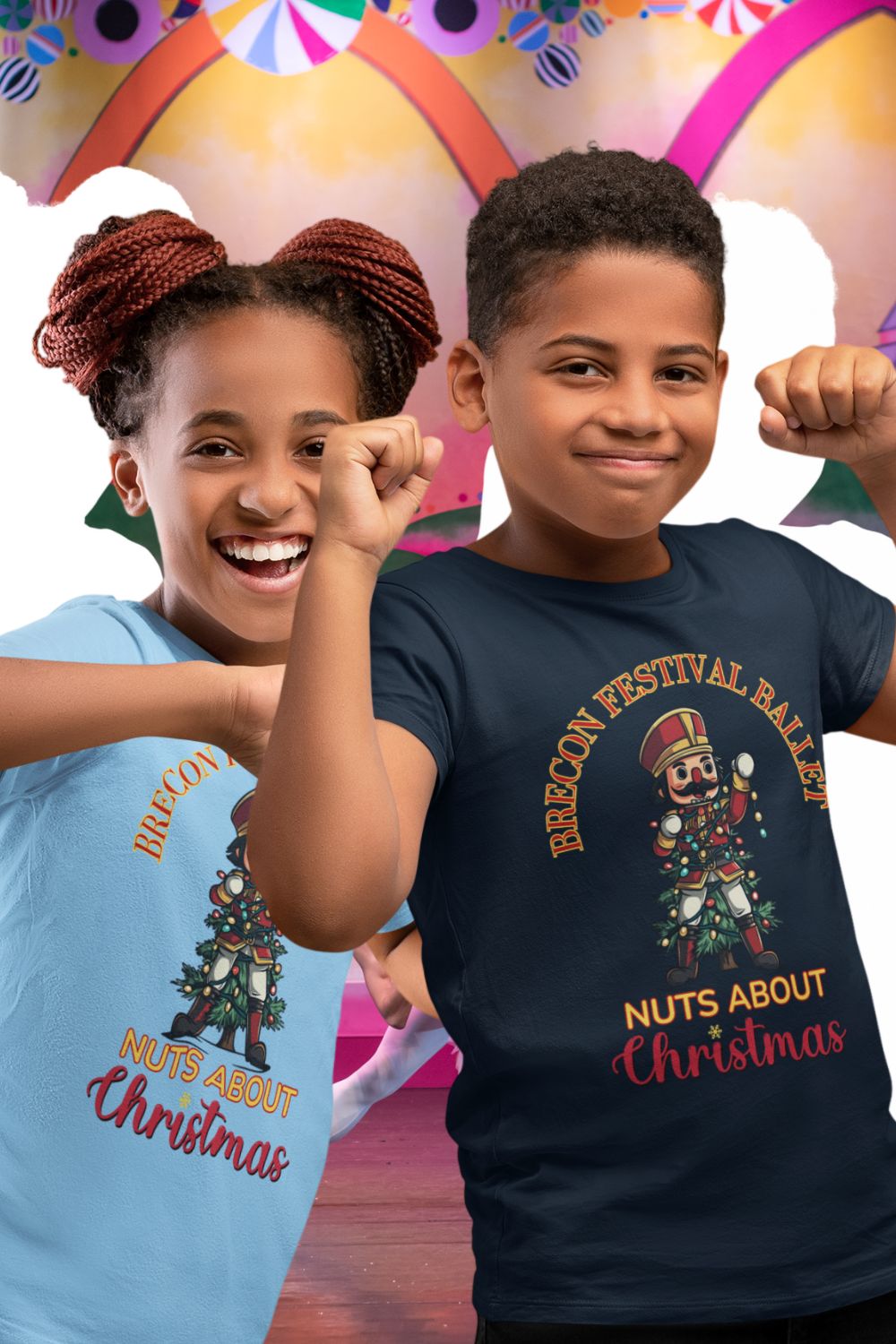 Nuts About Christmas Kids T-Shirt – Brecon Festival Ballet