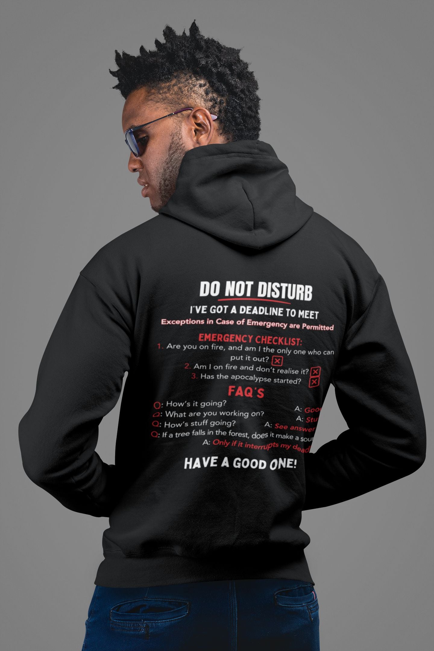 DO NOT DISTURB: The Ultimate Hoodie for Engineers on a Deadline