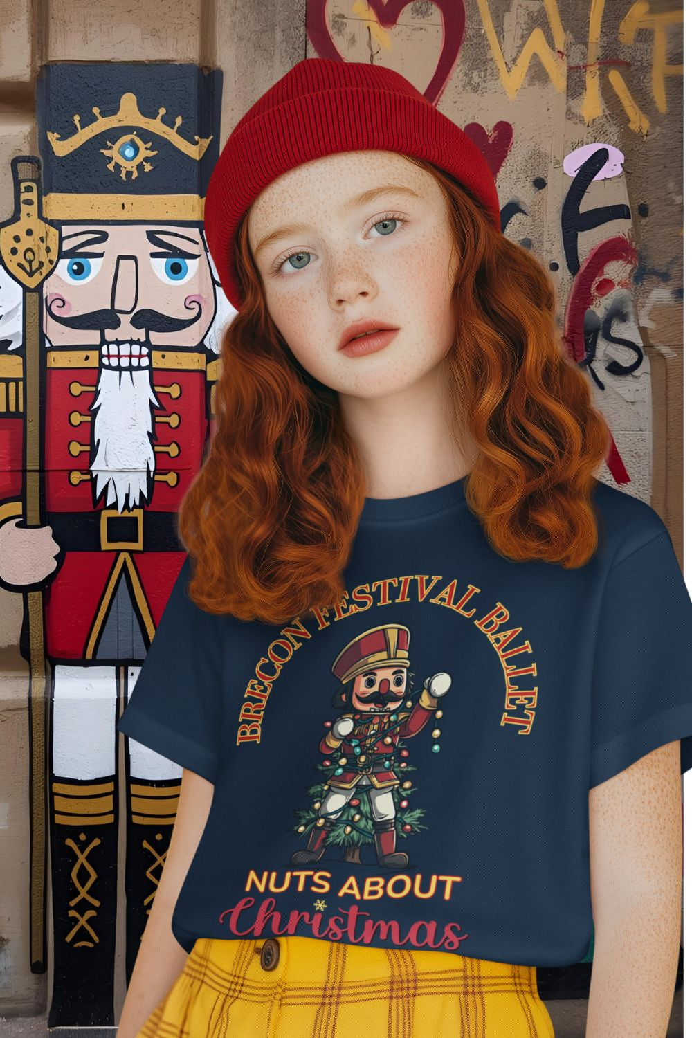 Nuts About Christmas Kids T-Shirt – Brecon Festival Ballet