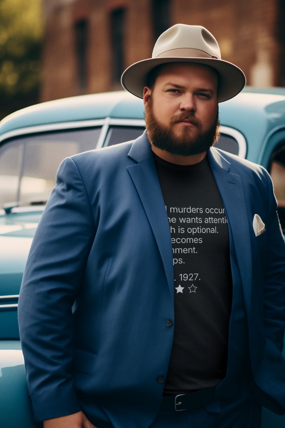 Men’s musical theatre review t-shirt | heavy cotton unisex fit