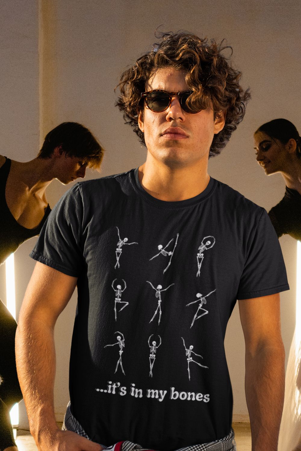 "It's in My Bones" Men's Ballet-Inspired T-Shirt - Unisex Fit
