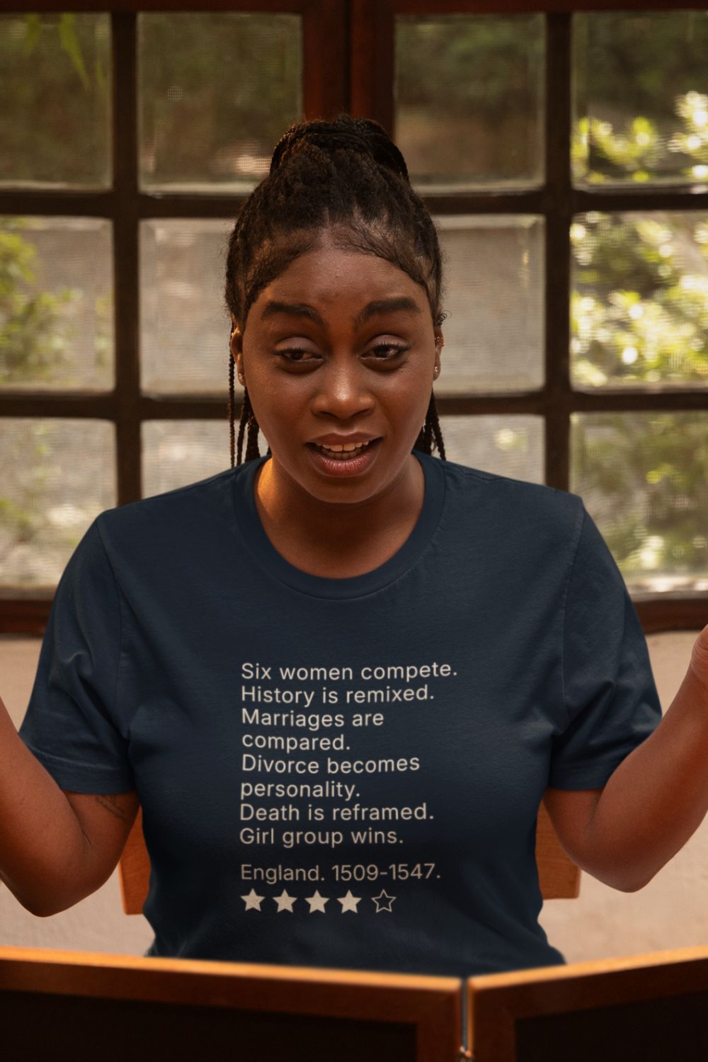 Men’s musical theatre review t-shirt | heavy cotton unisex fit