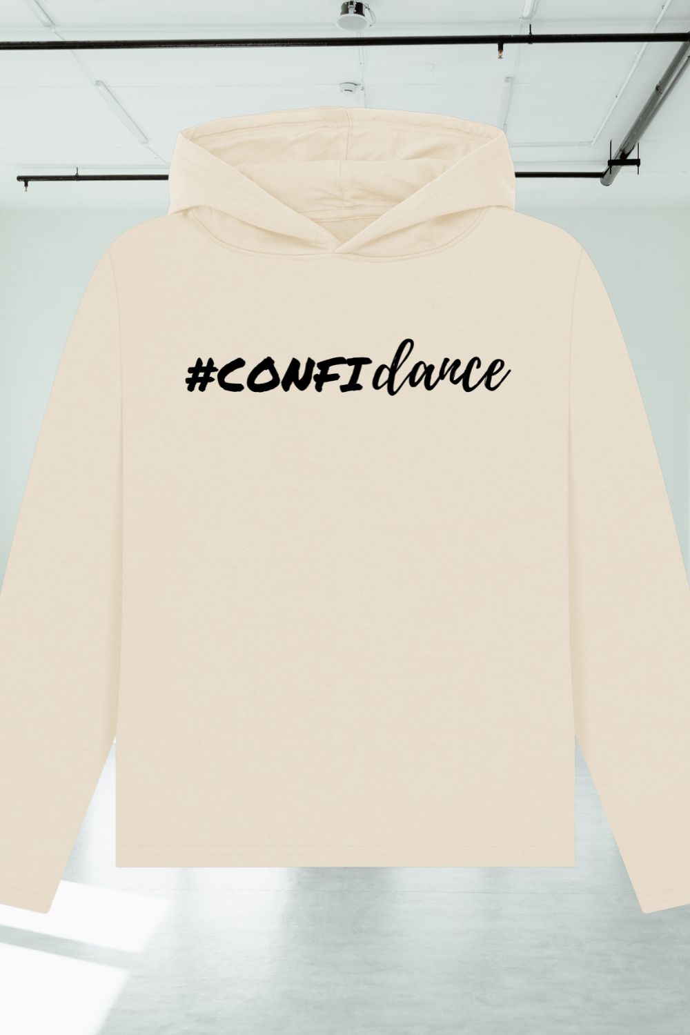 Women's Organic Relaxed Fit Hoodie – #confiDance Dancers Collection