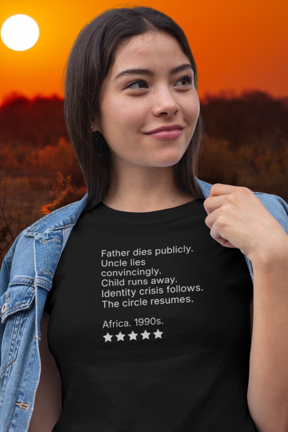 Women’s musical theatre review t-shirt | slim fit lightweight cotton